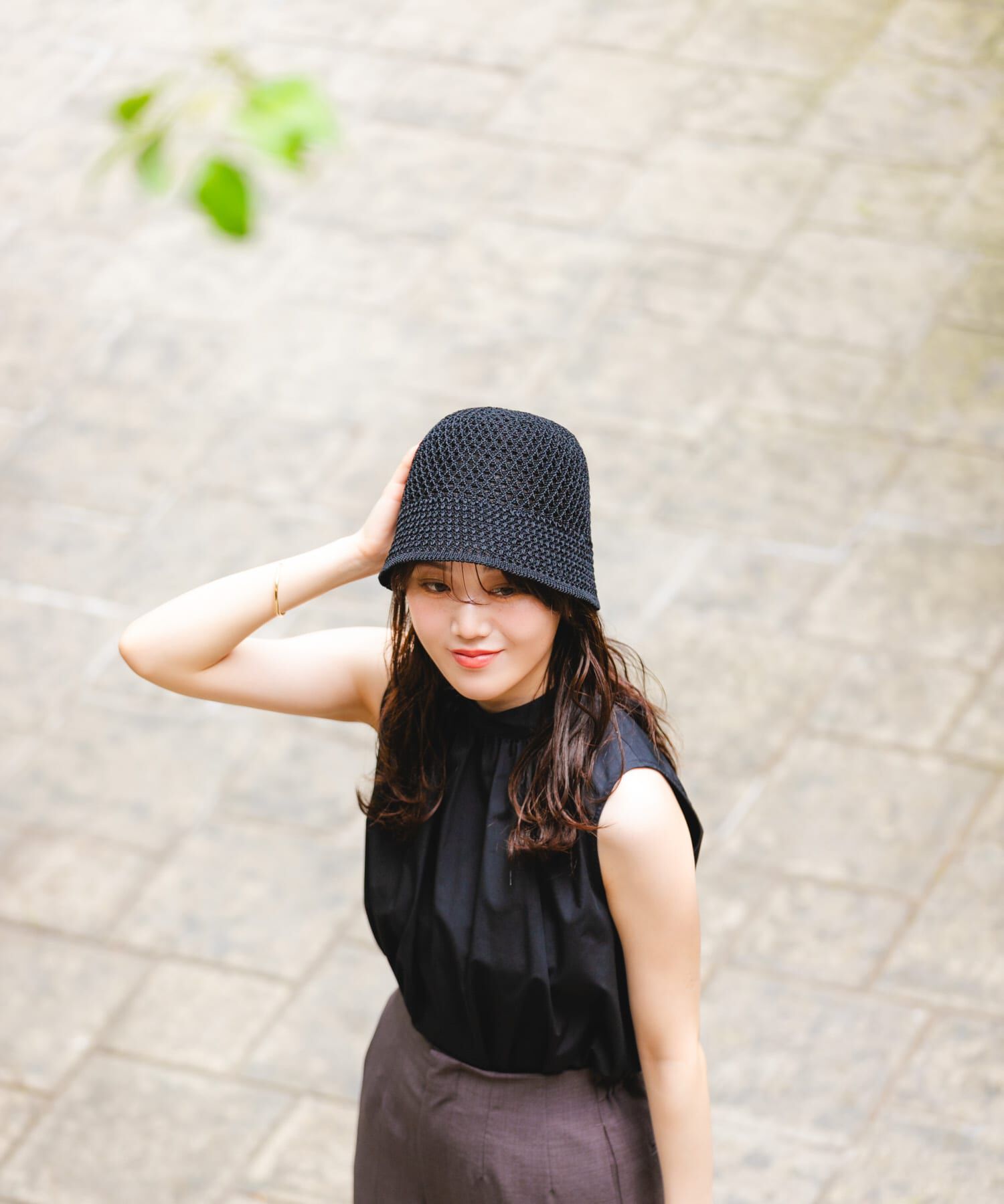 RODE SKO「透かし柄ベルハット」|ハット|