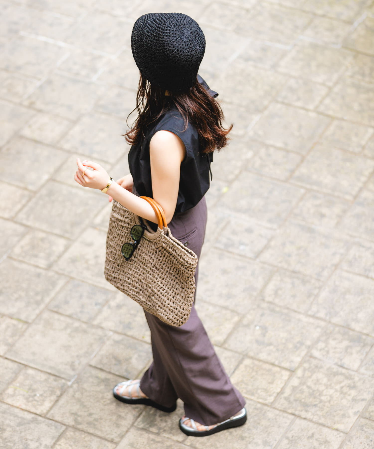 RODE SKO「透かし柄ベルハット」|ハット|