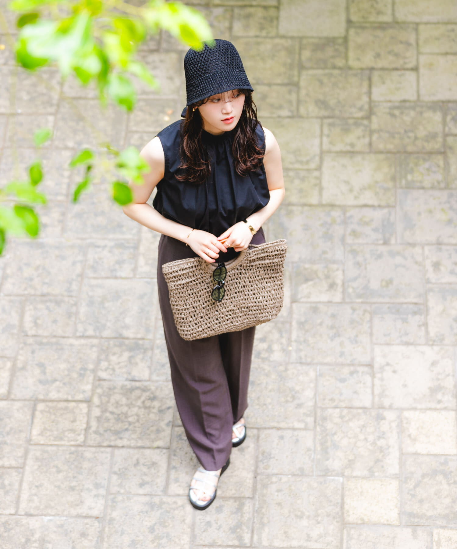 RODE SKO「透かし柄ベルハット」|ハット|