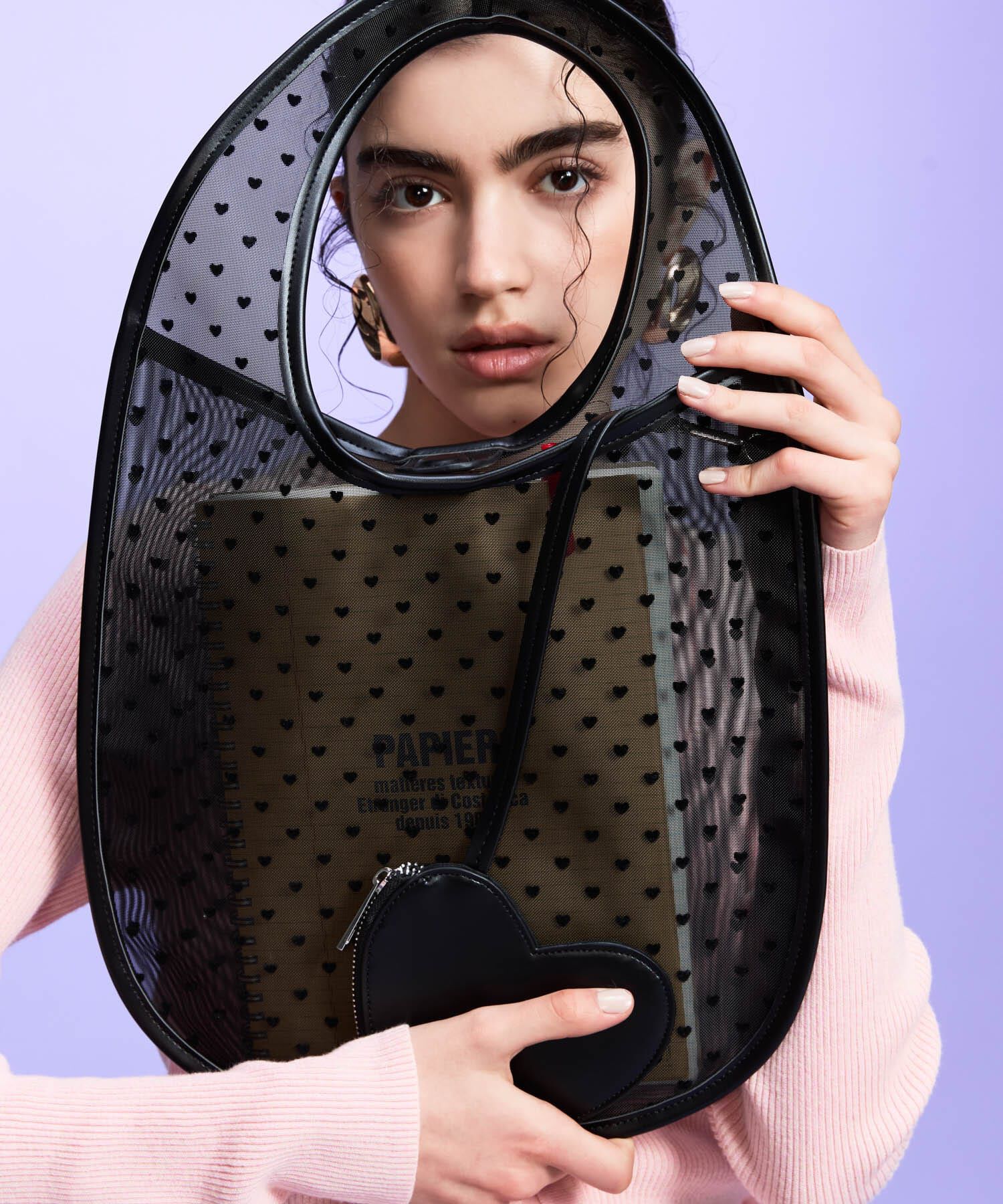 RODE SKO「ハートシアートートバッグ」|トートバッグ|ブラック