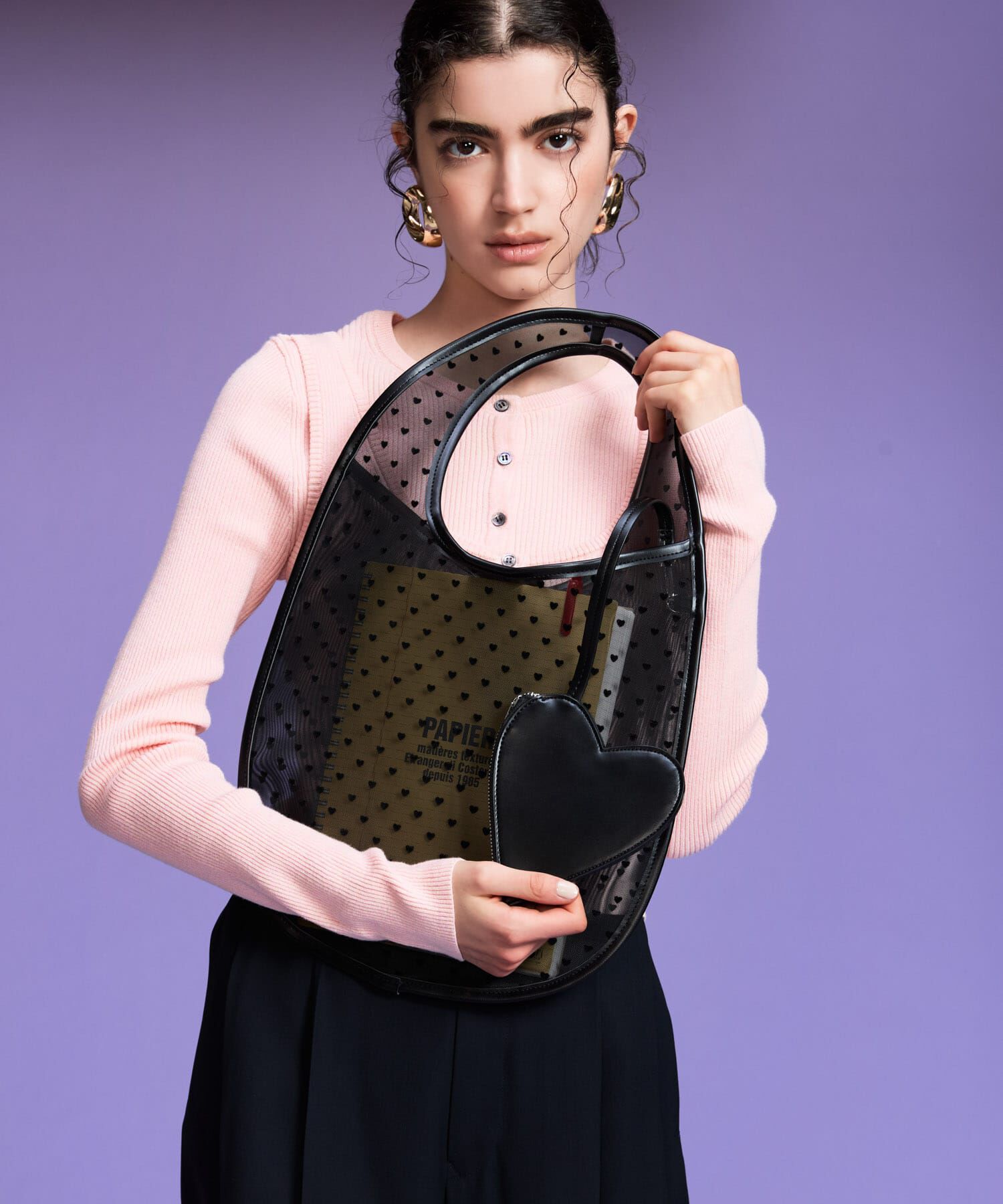 RODE SKO「ハートシアートートバッグ」|トートバッグ|