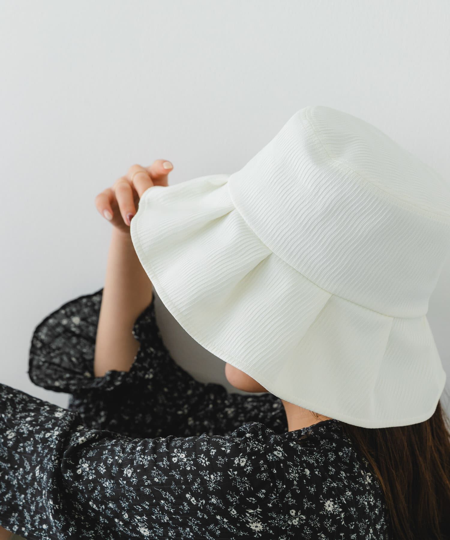 RODE SKO「ファブリックギャザーハット」|ハット|