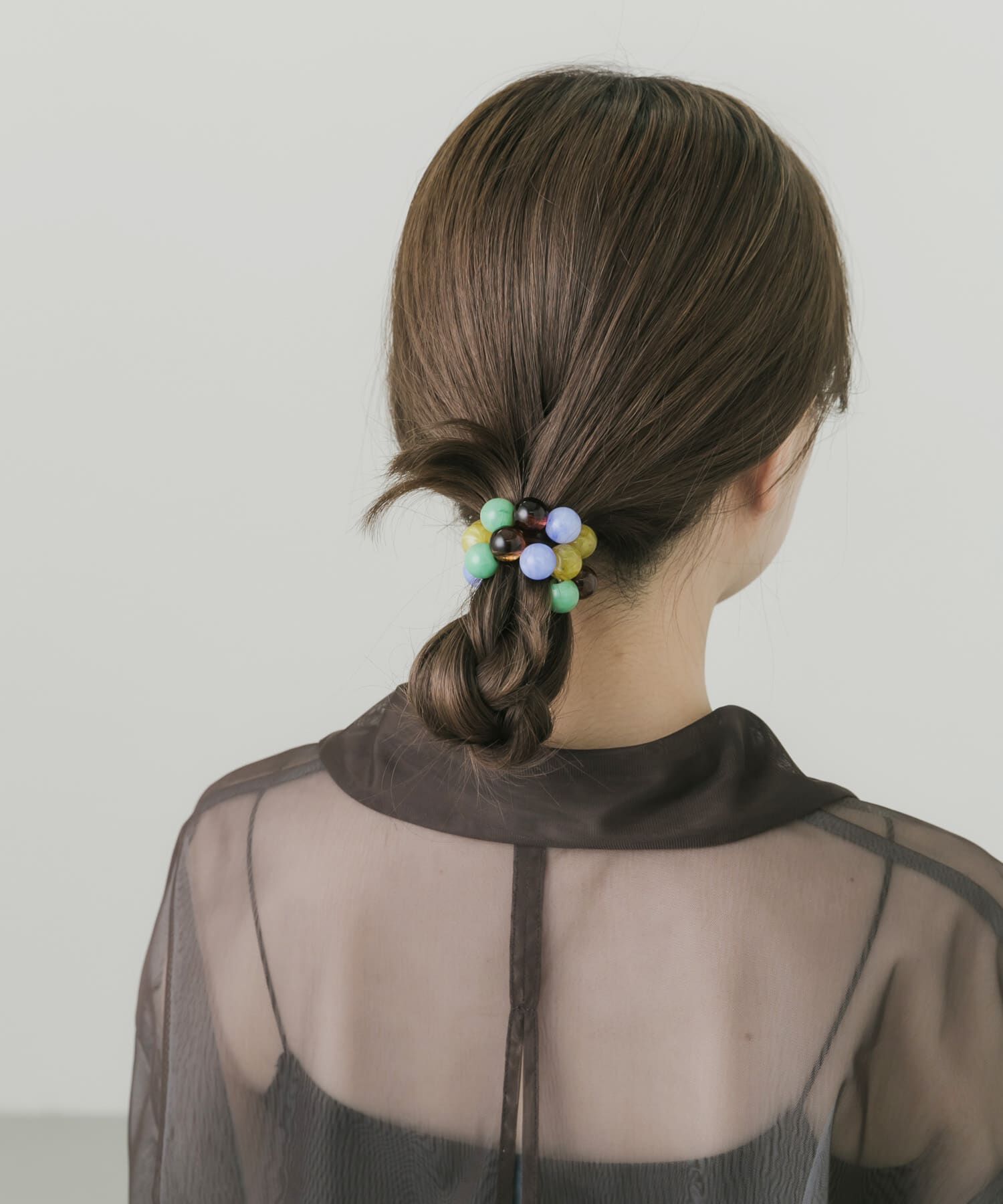 SMELLY「カラフルボールヘアゴム」|ヘアゴム・シュシュ|