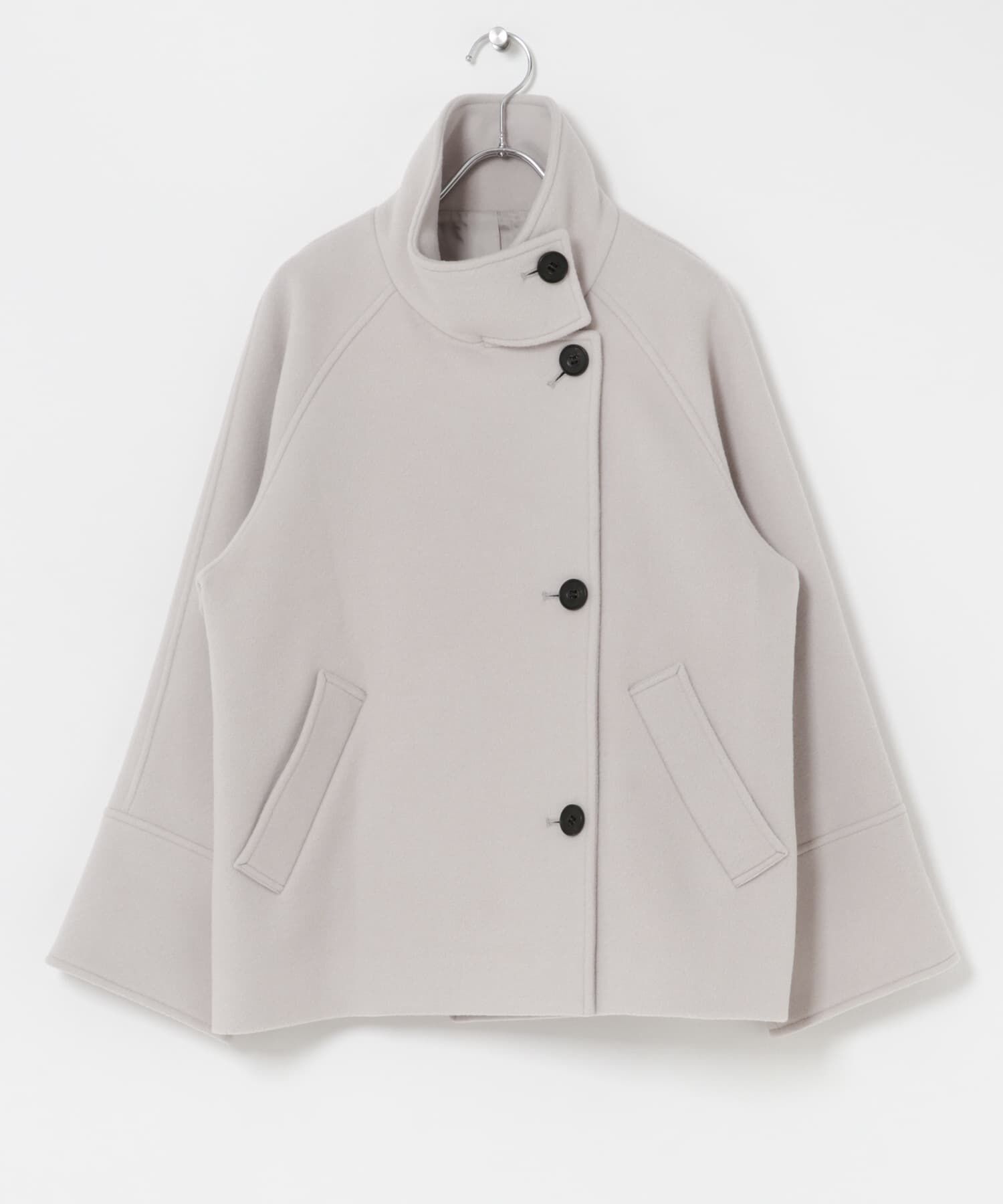 URBAN RESEARCH ROSSO「スーパー140シャルム2WAYカラーコート」|ノーカラーコート|