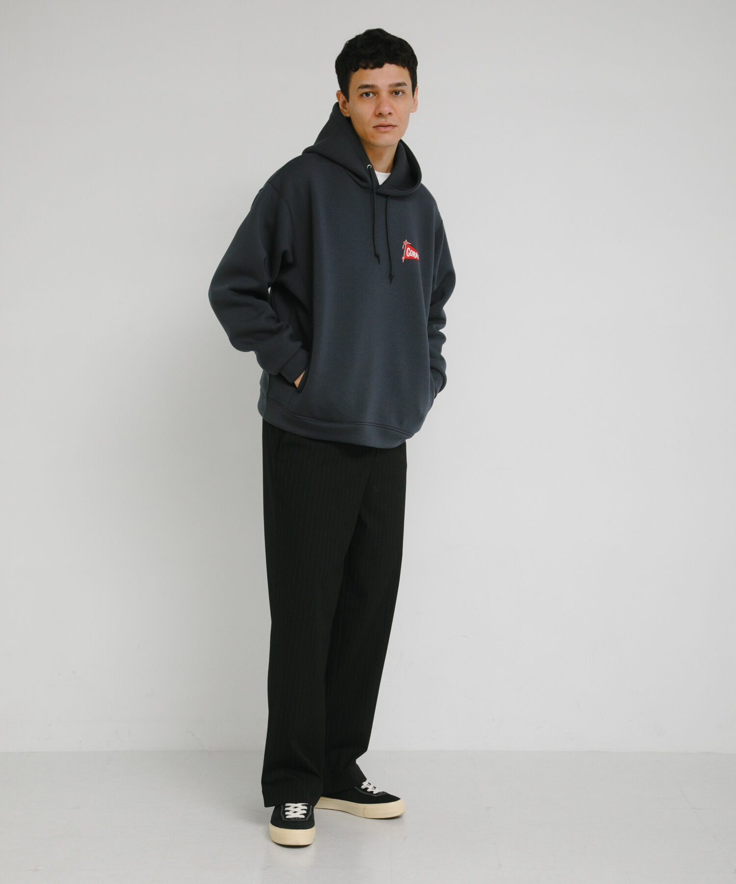 Sonny Label 「カレッジプリントダンボールパーカー」|パーカー|