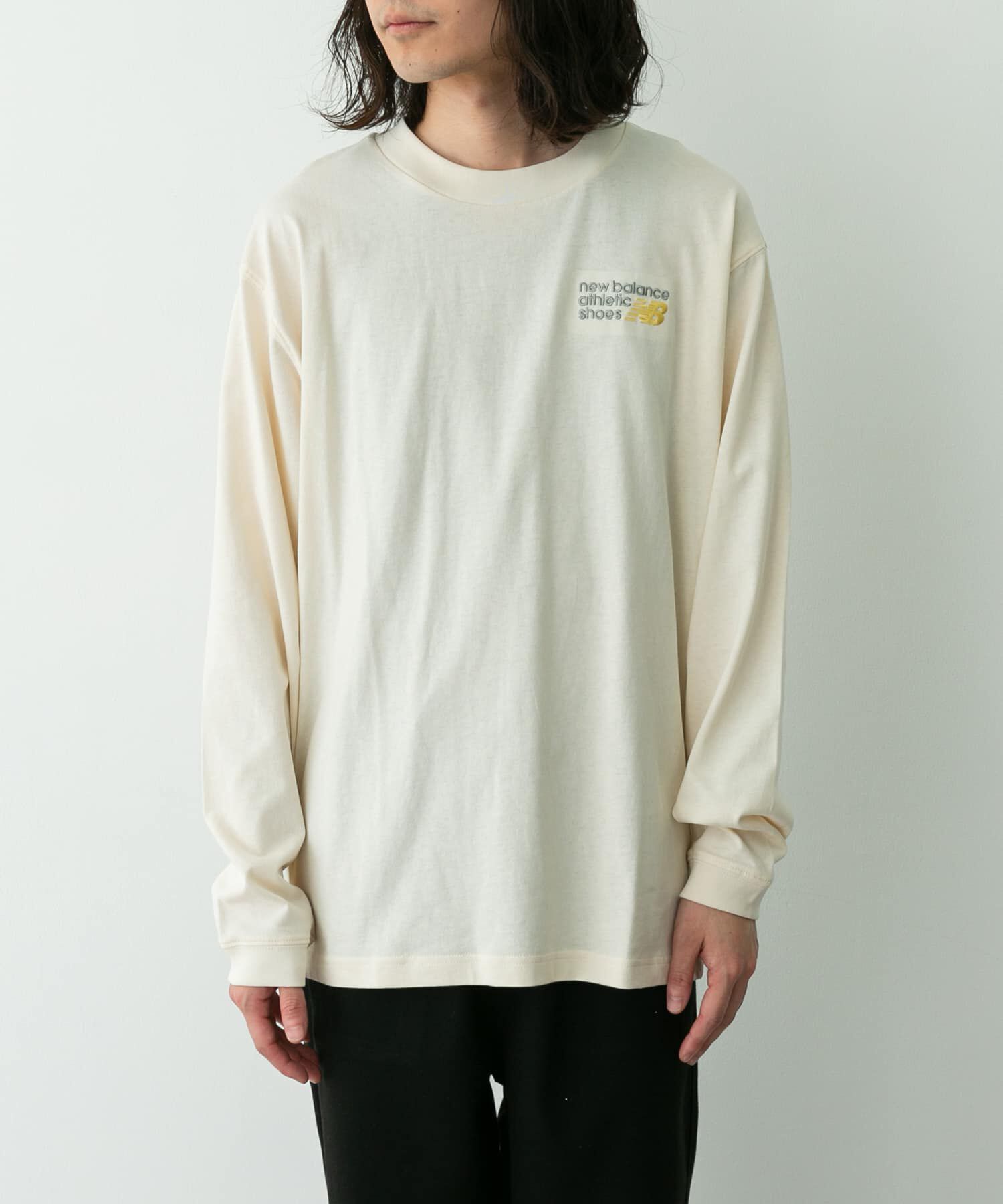 Sonny Label 「NEW BALANCE　プレミアムロゴロングスリーブ」|Tシャツ・カットソー|