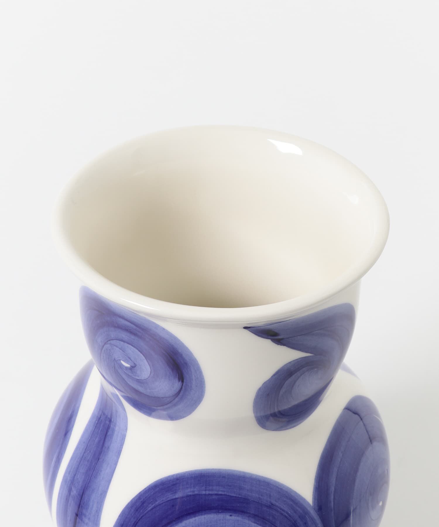 URBAN RESEARCH DOORS「KAHLER　Tulle ベース (ブルー) H22.5cm」|フラワーベース|