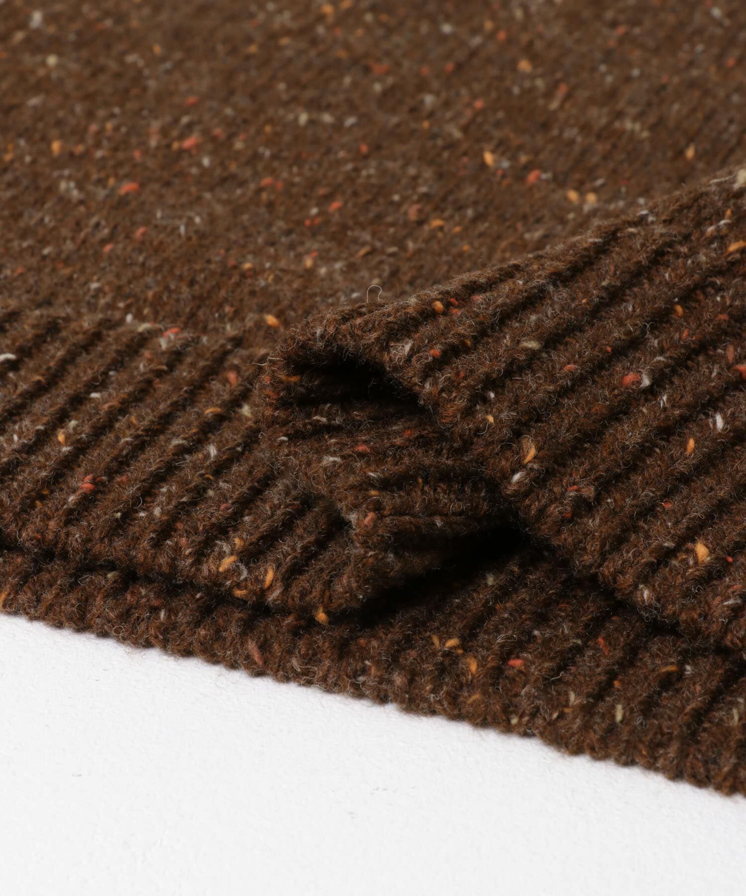 URBAN RESEARCH DOORS「ウールブレンドネップクルーネックニット」|ニット・セーター|