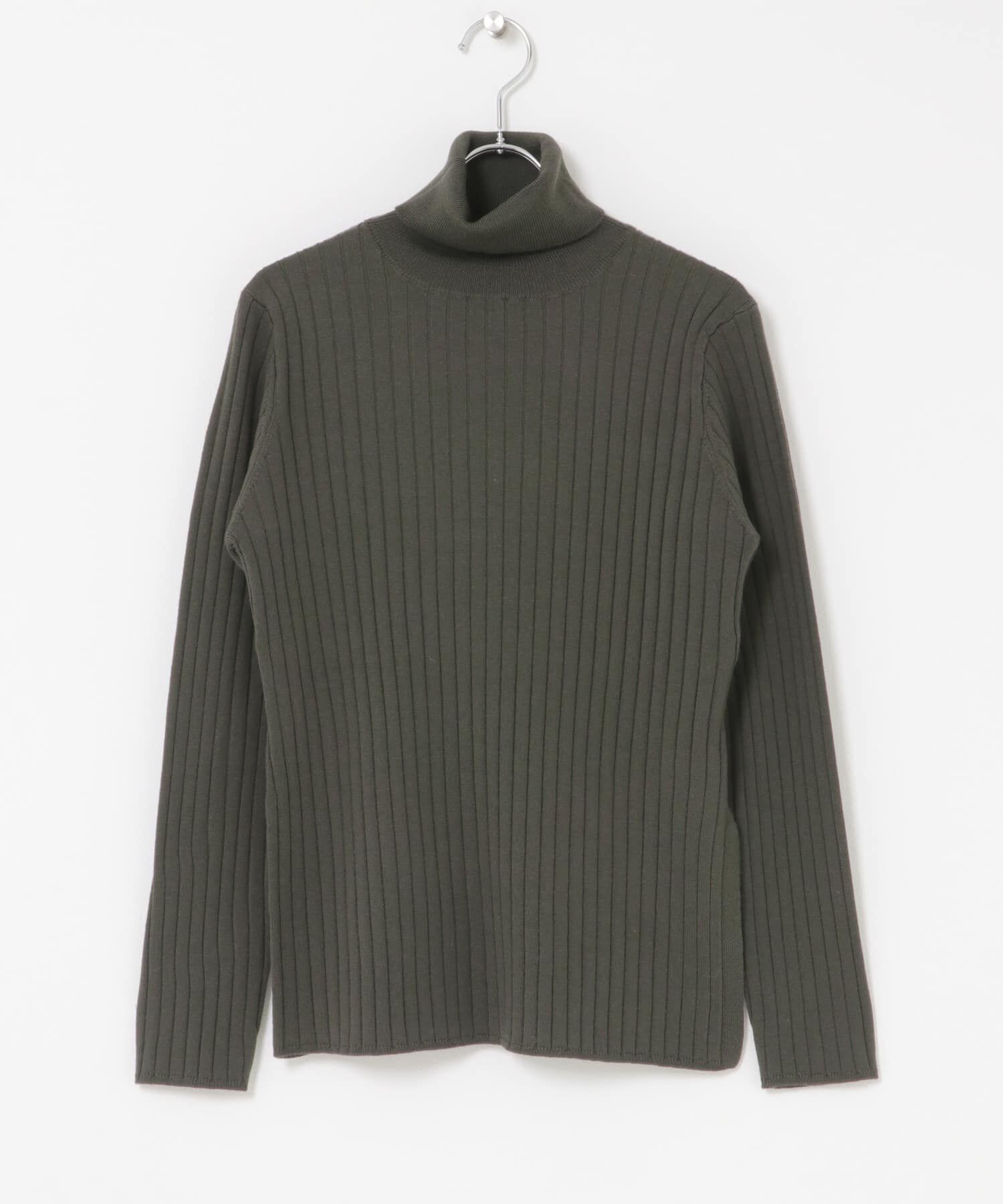 URBAN RESEARCH ROSSO「エクストラファインリブタートルニット」|ニット・セーター|