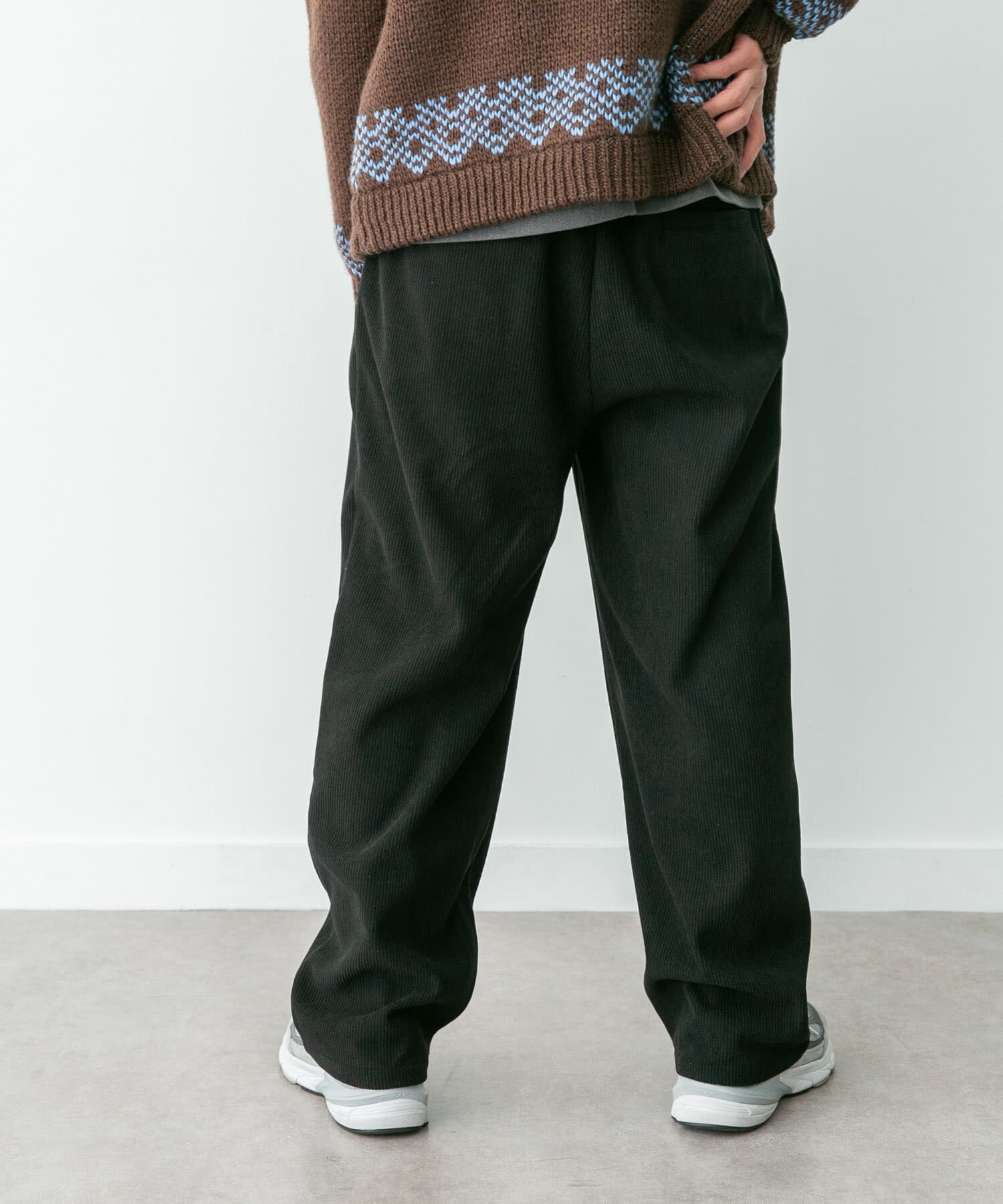 Sonny Label 「裏フリースコーデュロイワイドパンツ」|その他|