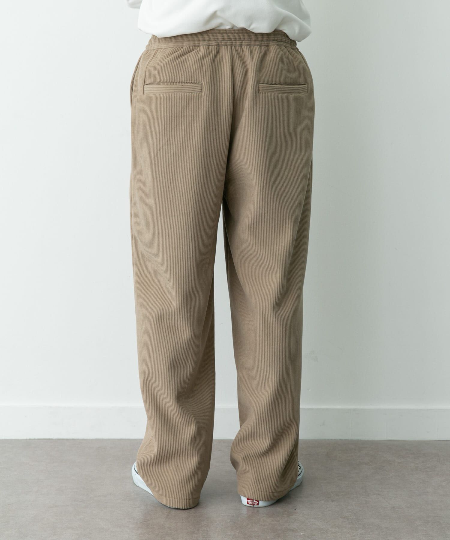 Sonny Label 「裏フリースコーデュロイワイドパンツ」|その他|