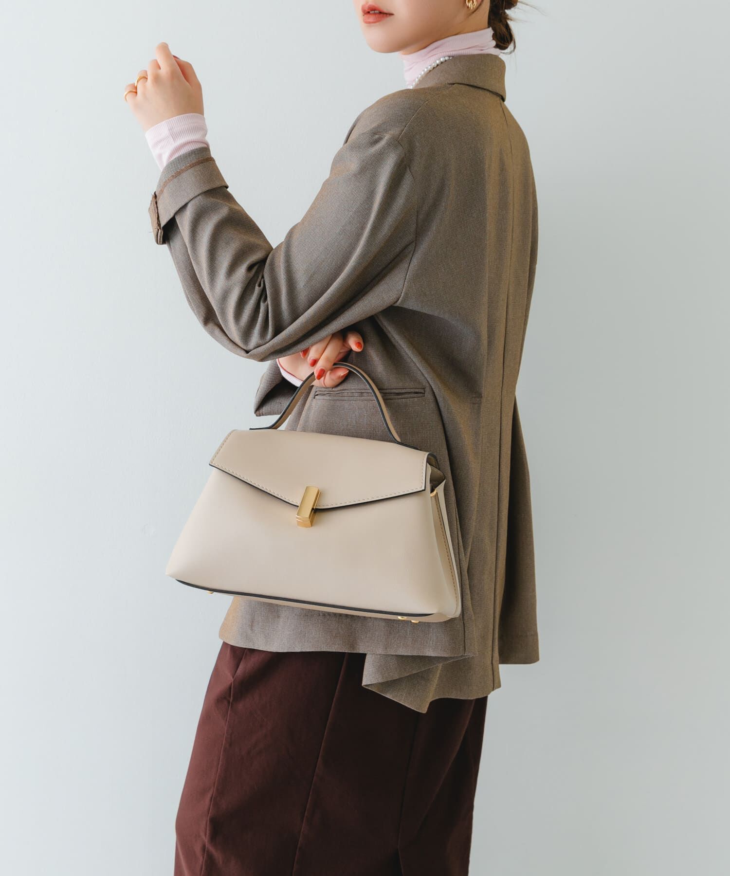 RODE SKO「フラップワンハンドルバッグ」|ハンドバッグ|