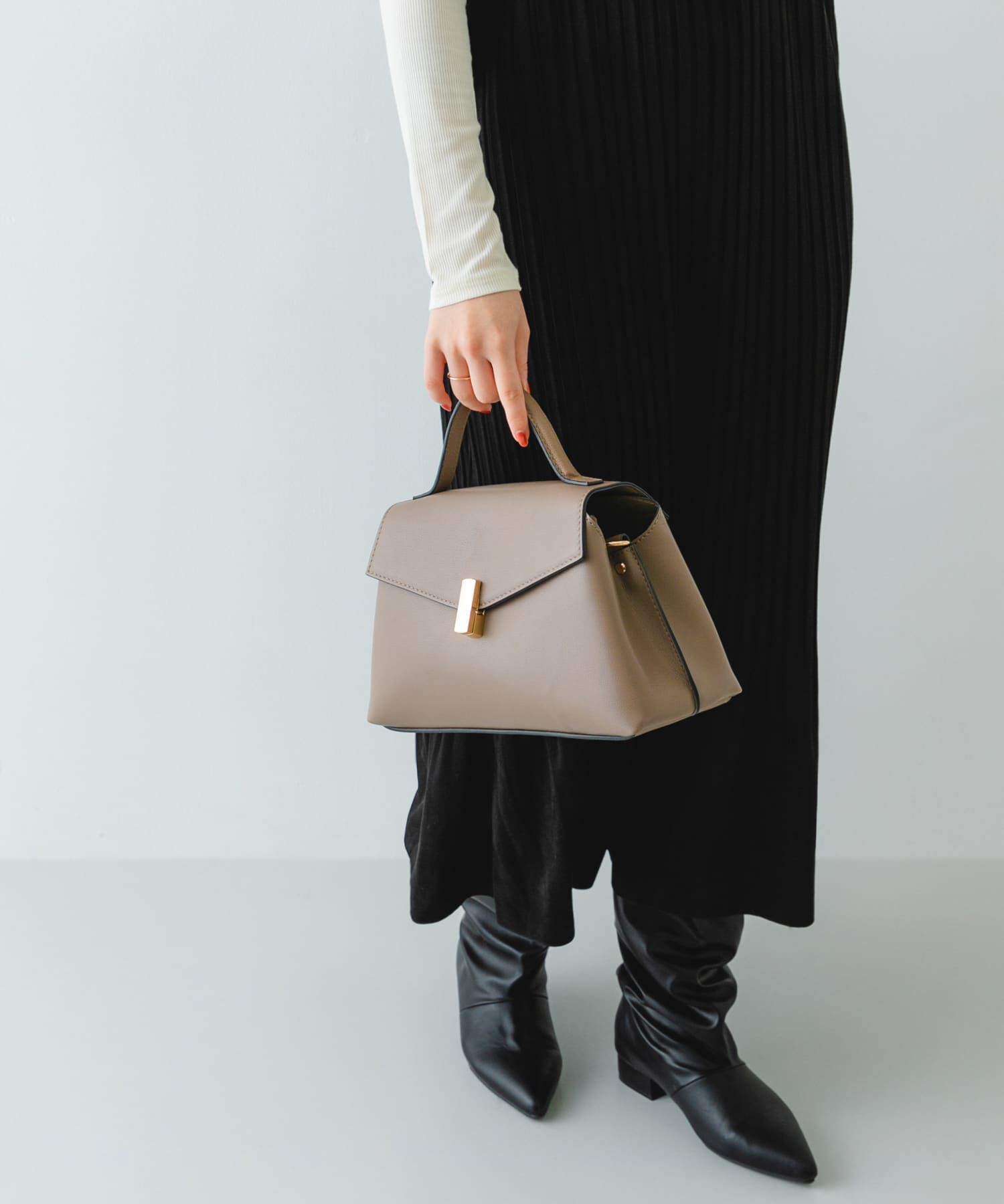 RODE SKO「フラップワンハンドルバッグ」|ハンドバッグ|