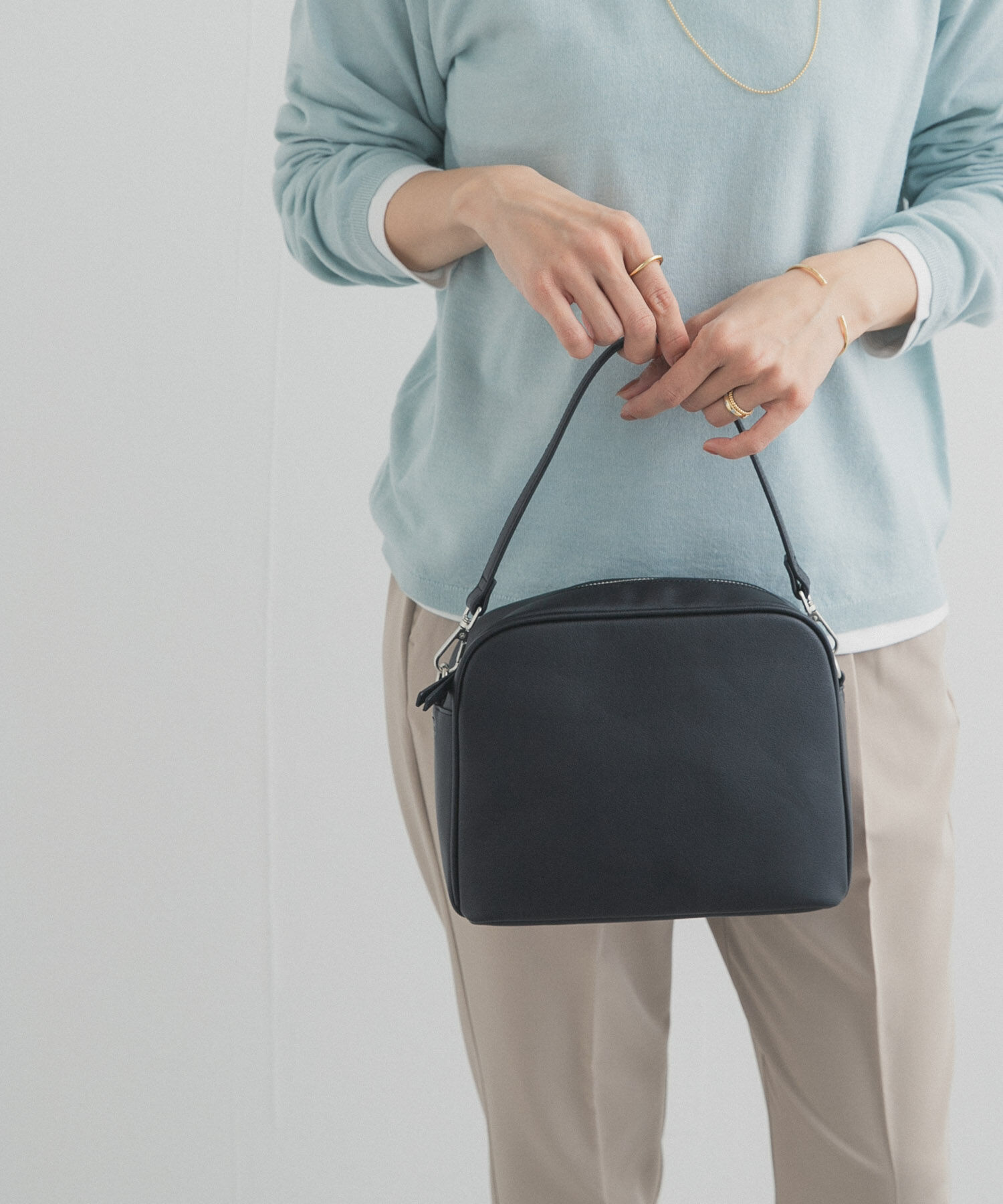 URBAN RESEARCH DOORS「2WAYスクエアショルダーバッグ」|ショルダー・メッセンジャー|