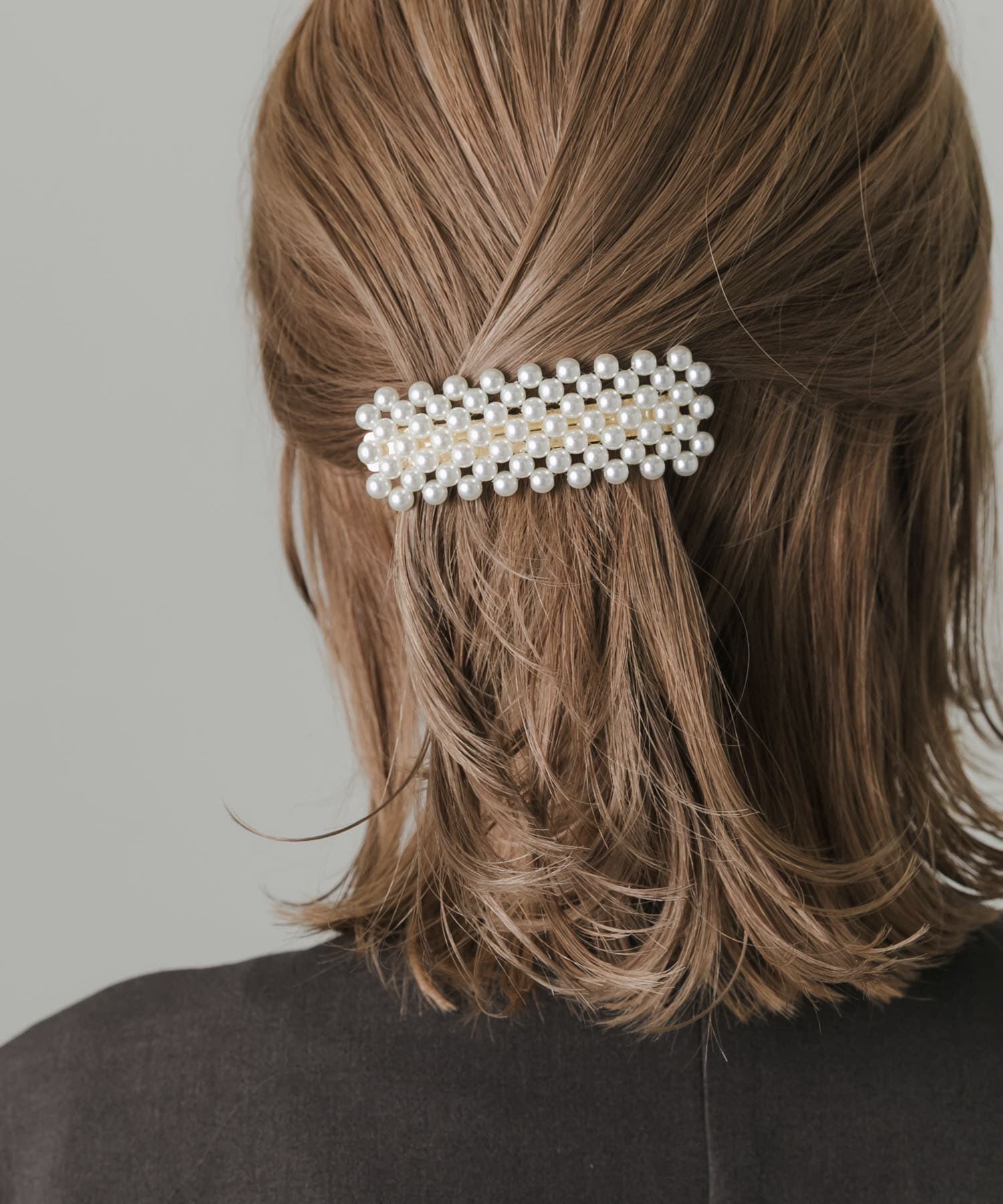 SMELLY「パールワイドバレッタ」|その他|