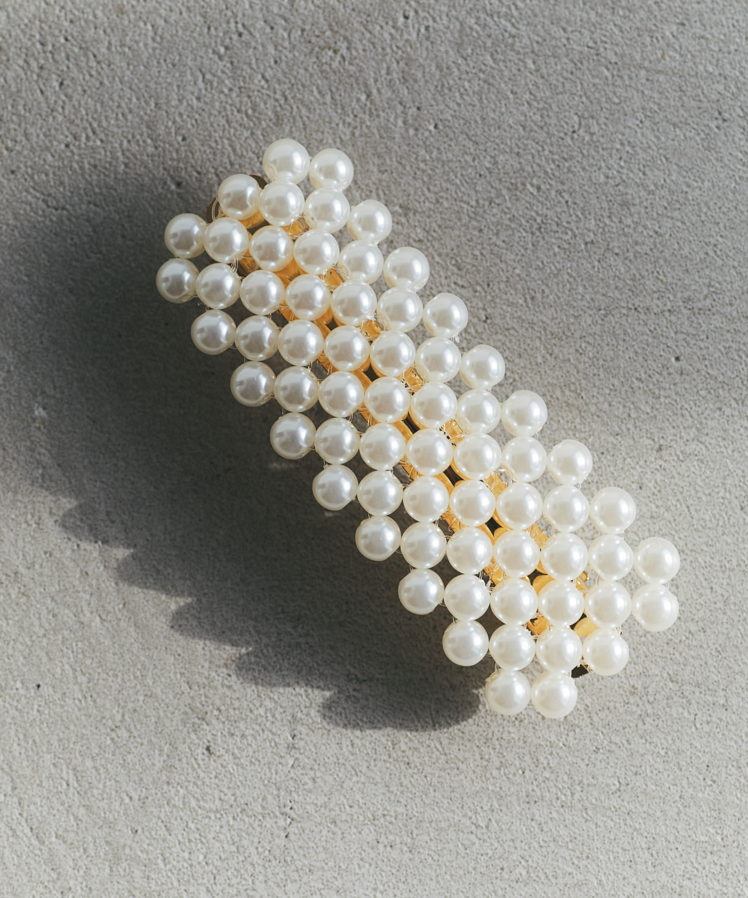 SMELLY「パールワイドバレッタ」|その他|