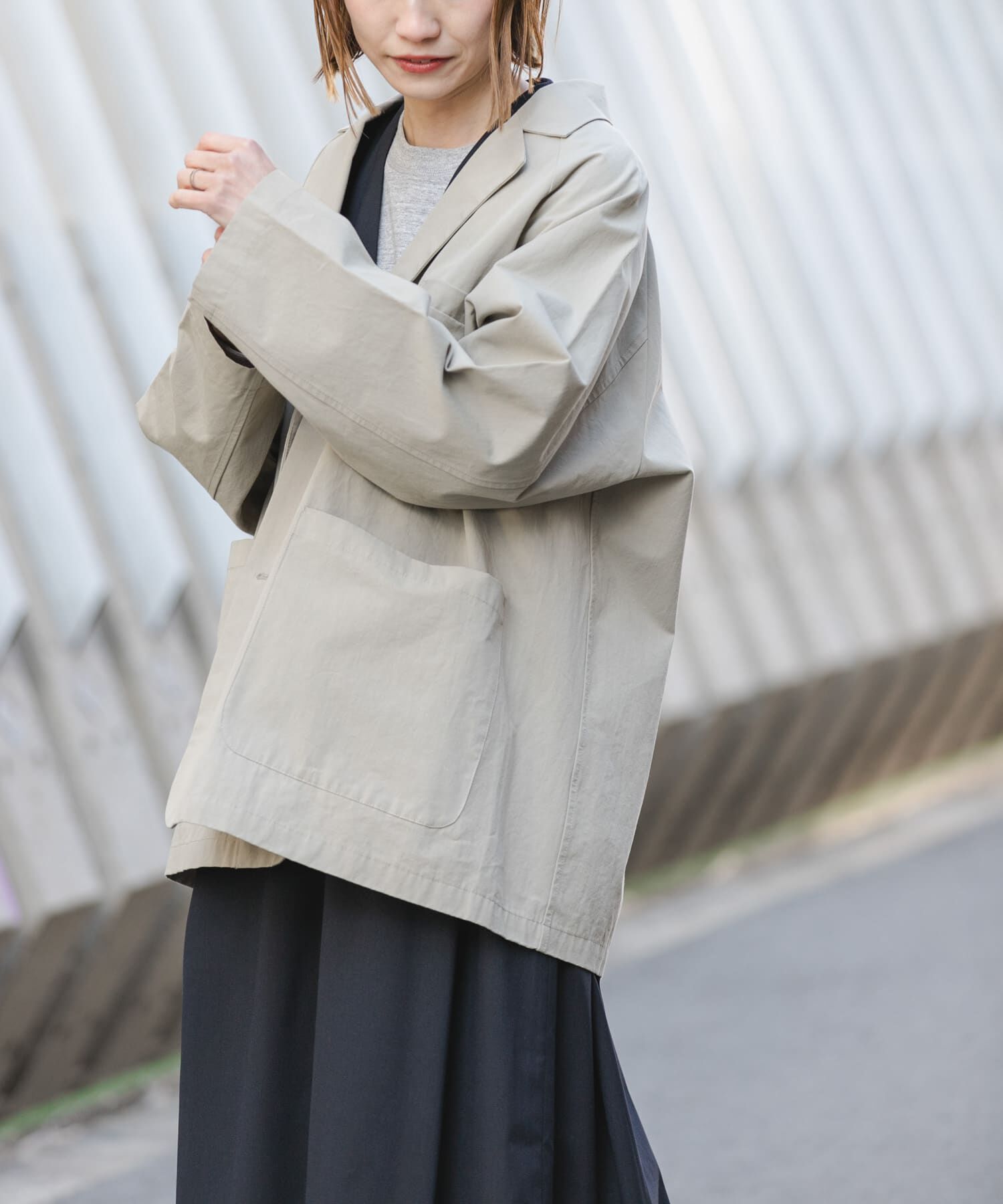 URBAN RESEARCH DOORS「FORK&SPOON　ビッグジャケット」|その他|