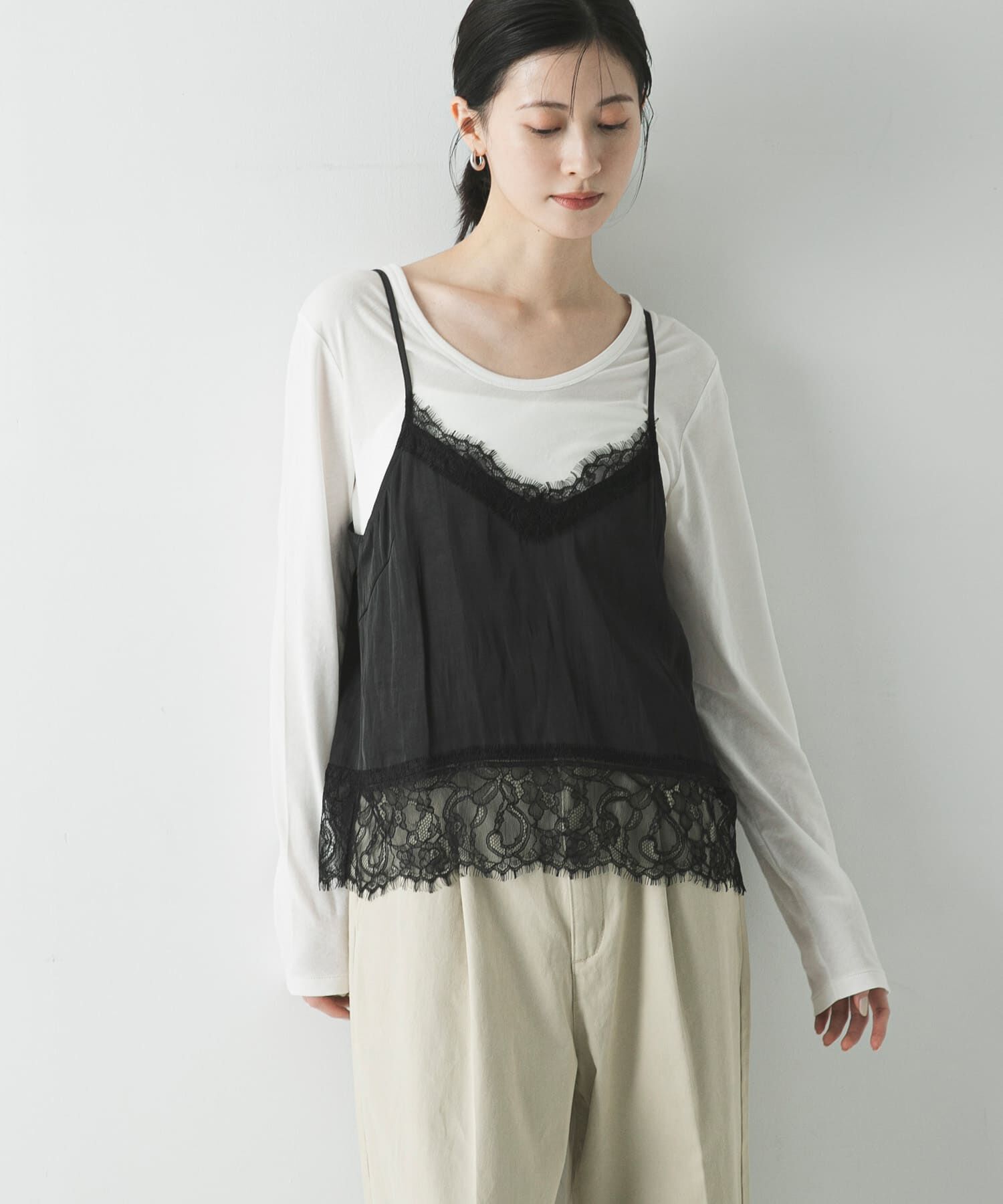 URBAN RESEARCH「2WAYシアーカットソー」|Tシャツ・カットソー|