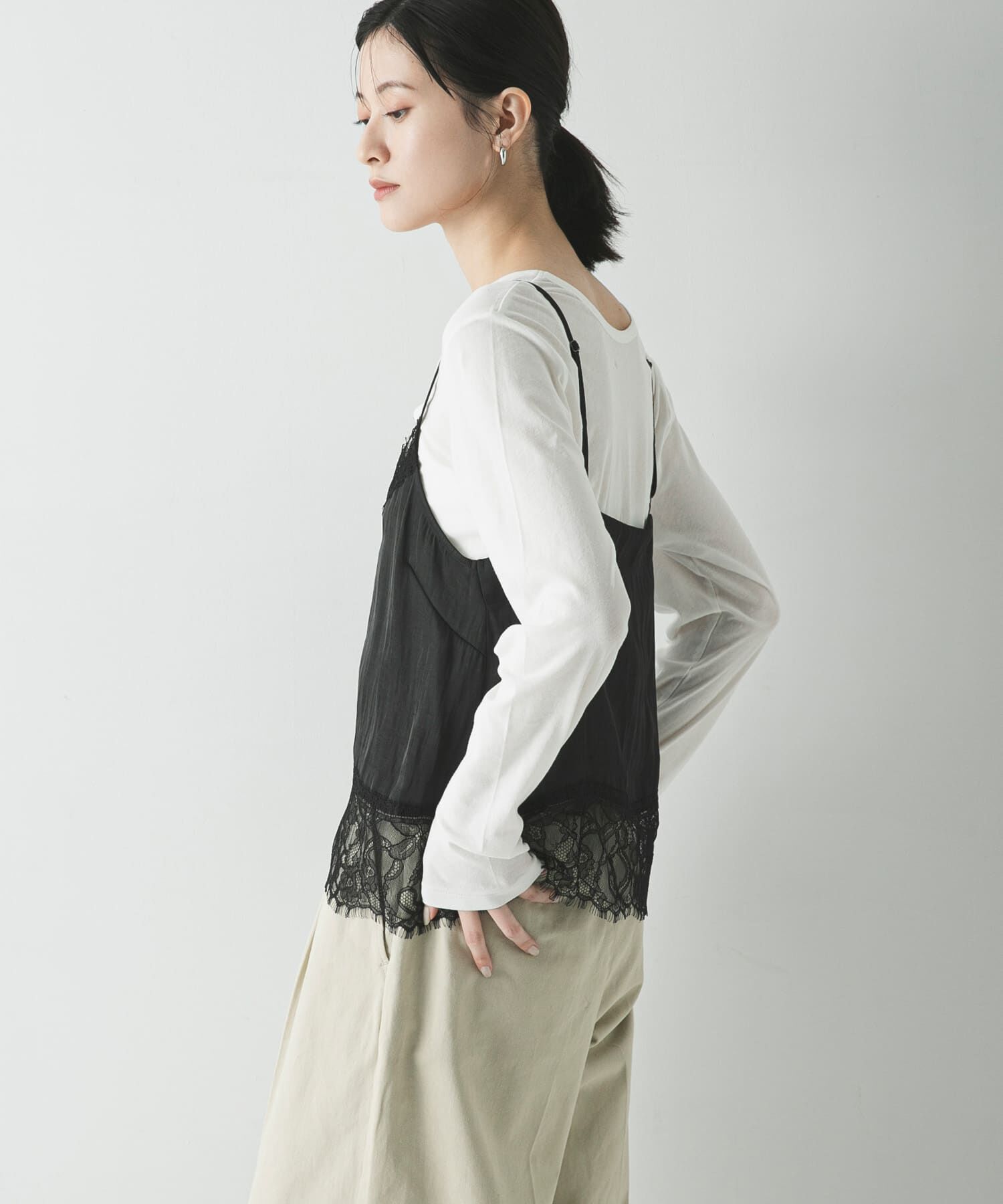 URBAN RESEARCH「2WAYシアーカットソー」|Tシャツ・カットソー|