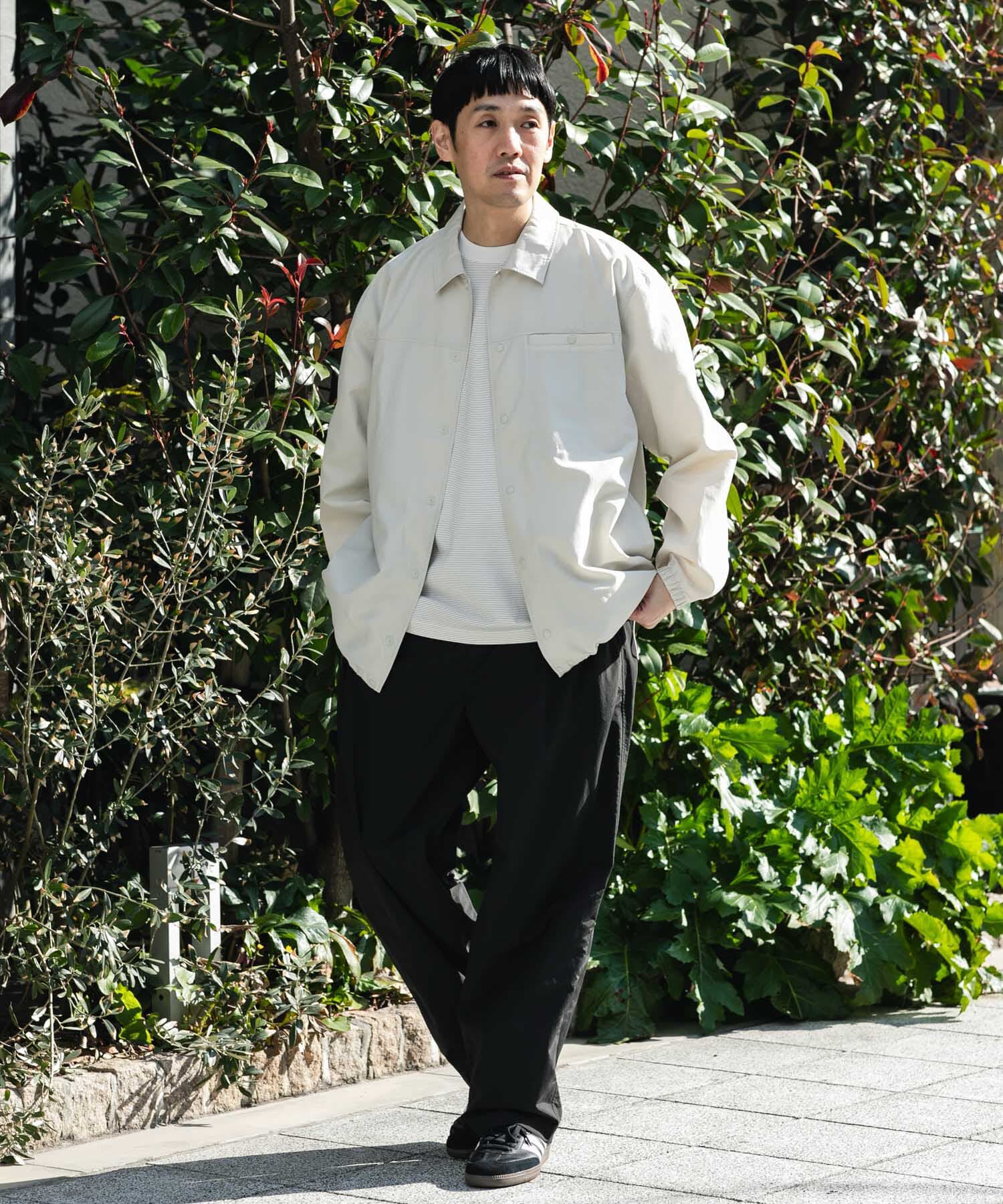 URBAN RESEARCH DOORS「『別注』Marmot&times;DOORS　COACH SHIRTS JACKET」|ノーカラーコート|
