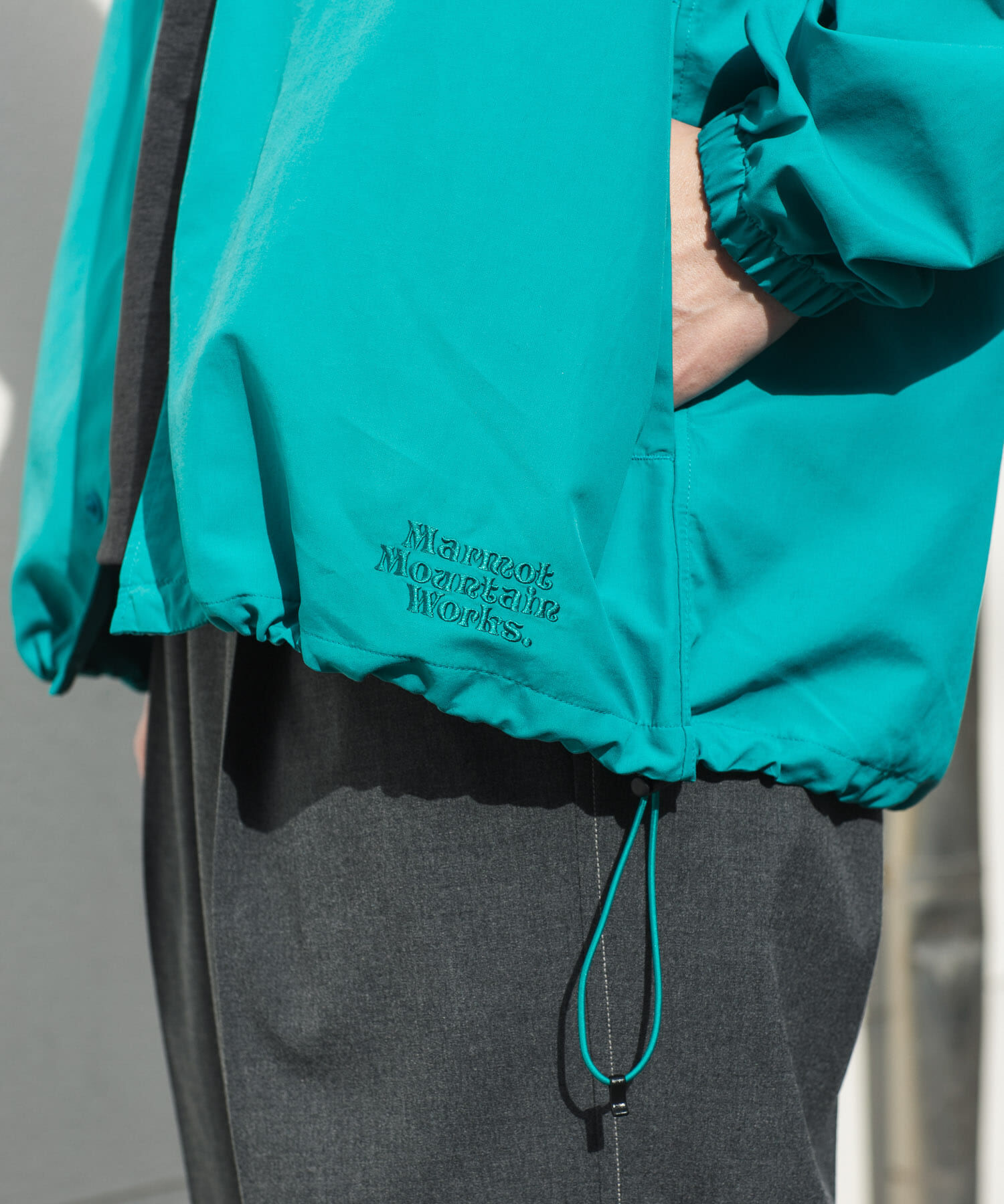 URBAN RESEARCH DOORS「『別注』Marmot&times;DOORS　COACH SHIRTS JACKET」|ノーカラーコート|