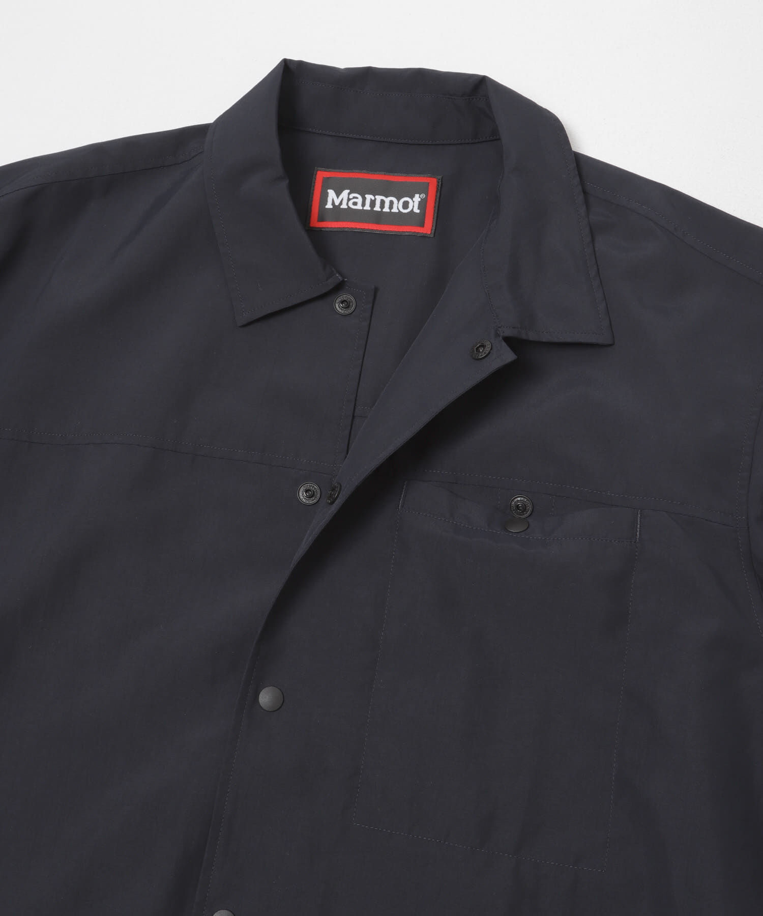 URBAN RESEARCH DOORS「『別注』Marmot&times;DOORS　COACH SHIRTS JACKET」|ノーカラーコート|