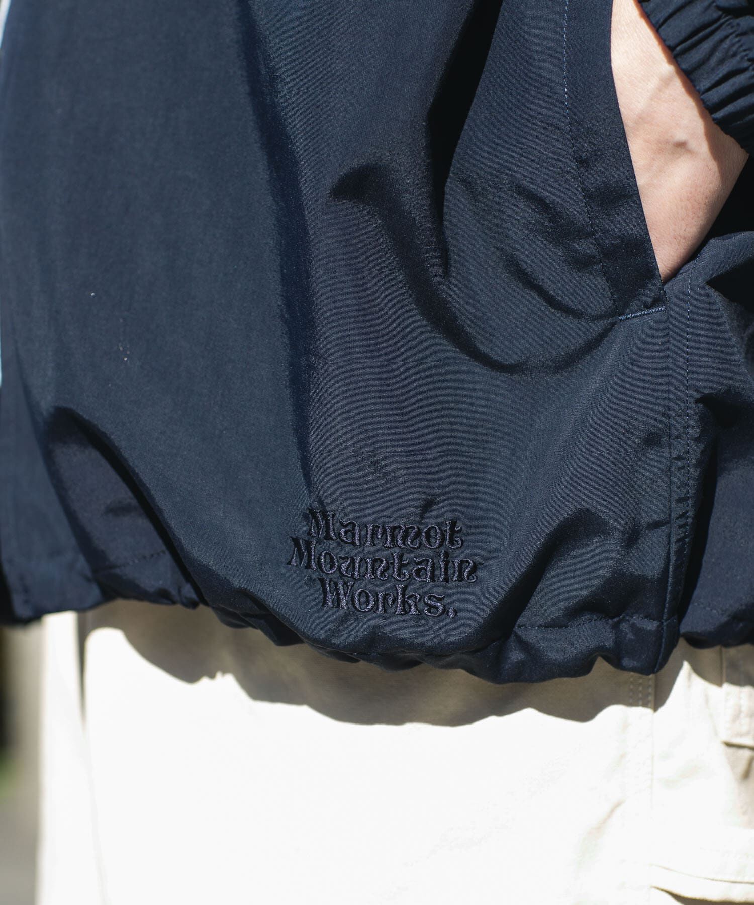 URBAN RESEARCH DOORS「『別注』Marmot&times;DOORS　COACH SHIRTS JACKET」|ノーカラーコート|