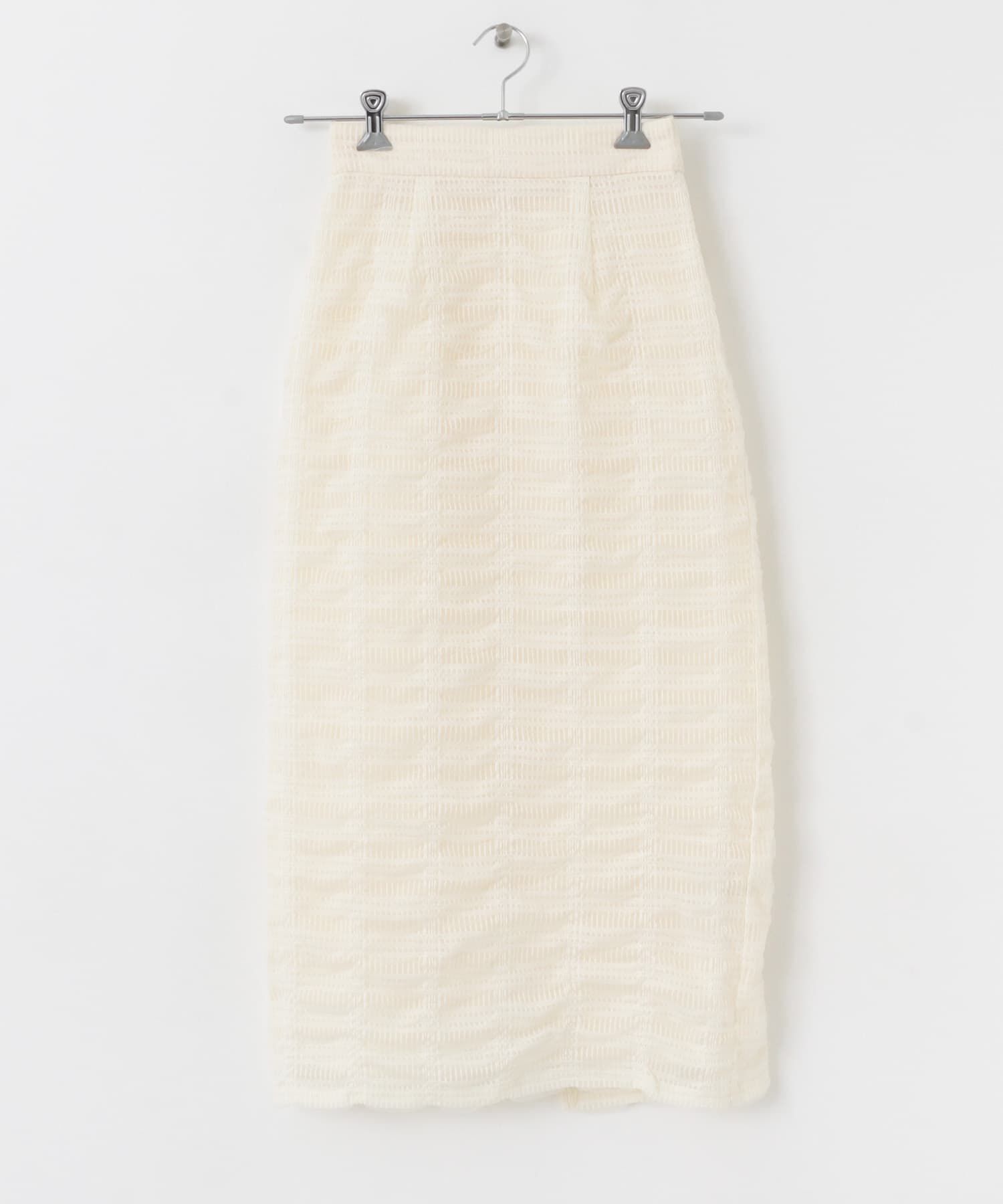  「シャーリングIラインスカート」|スカート|