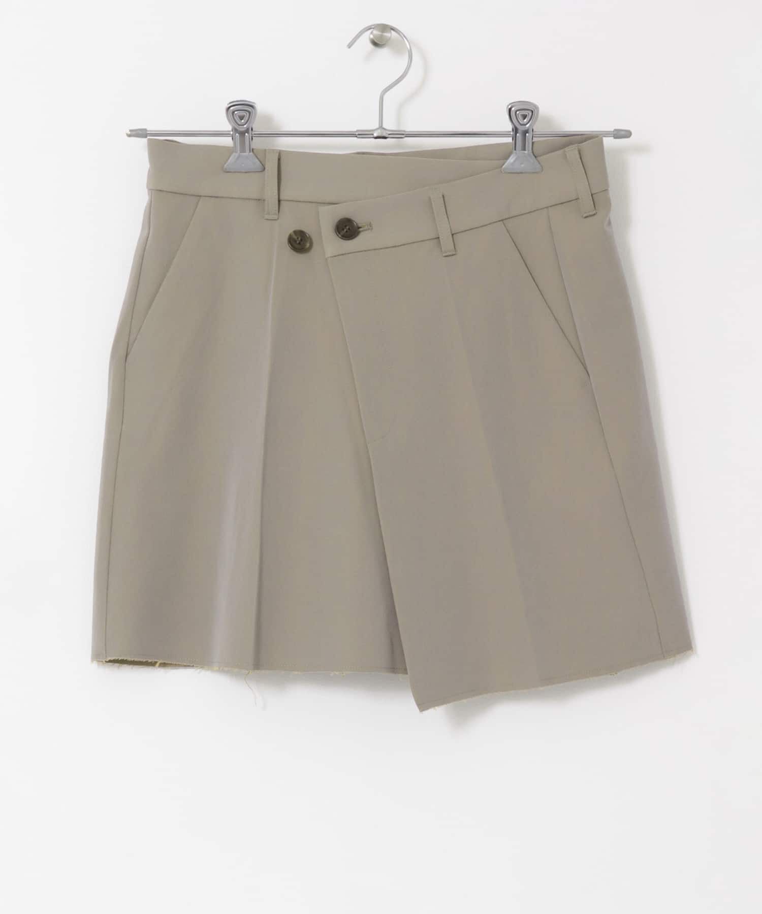  「リメイクラップミニスカート」|スカート|