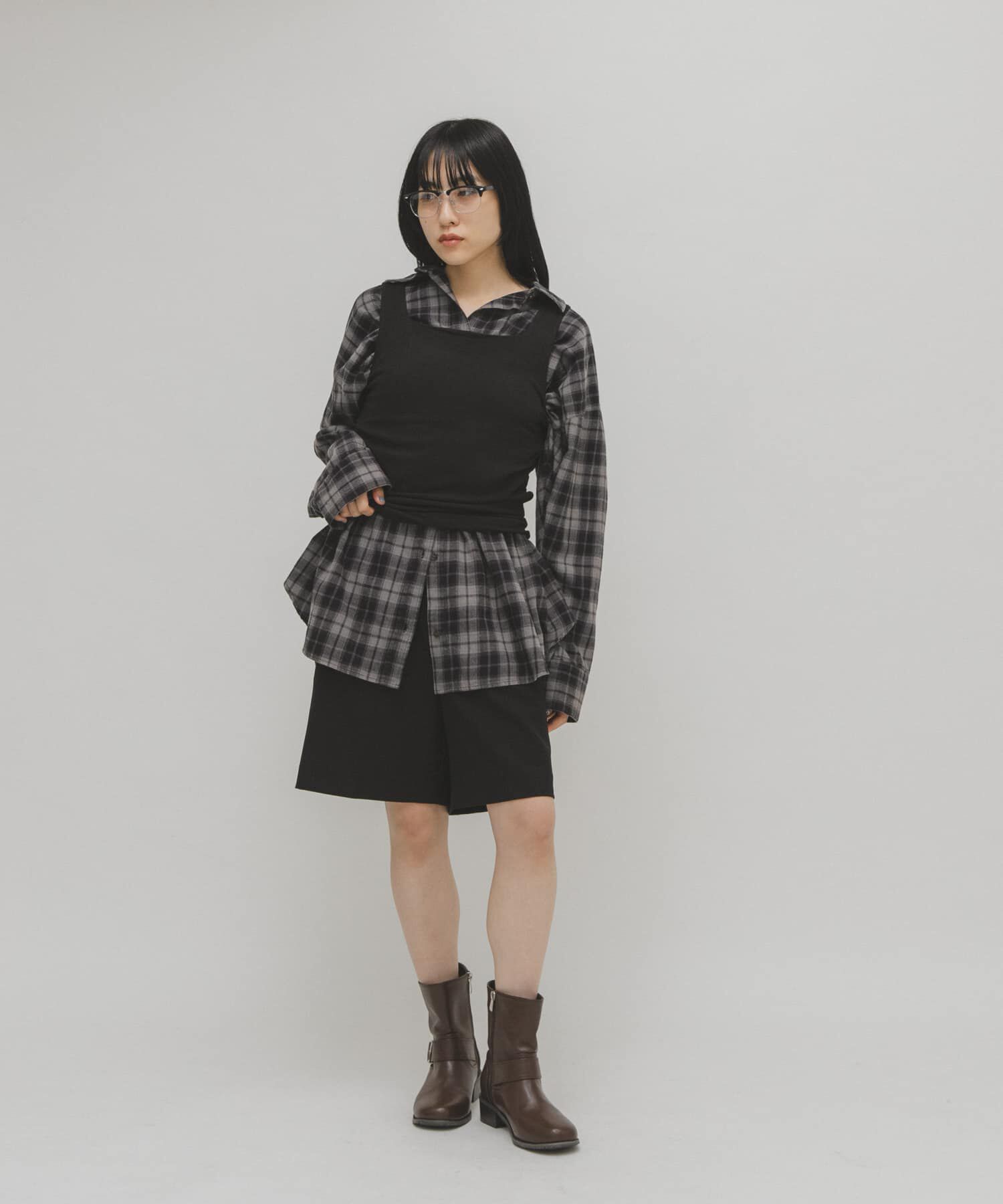  「エンジニアショートブーツ」|ショートブーツ|