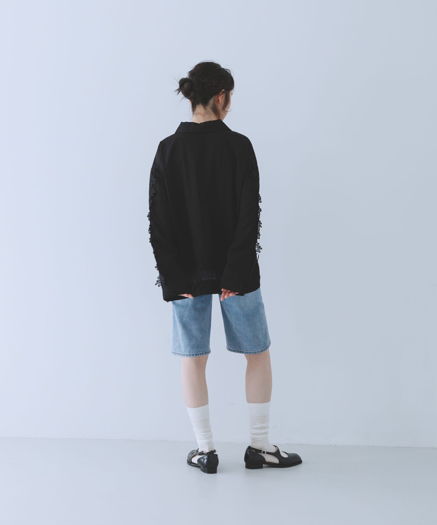  「ヴィンテージライクレースシャツ」|シャツ・ブラウス|