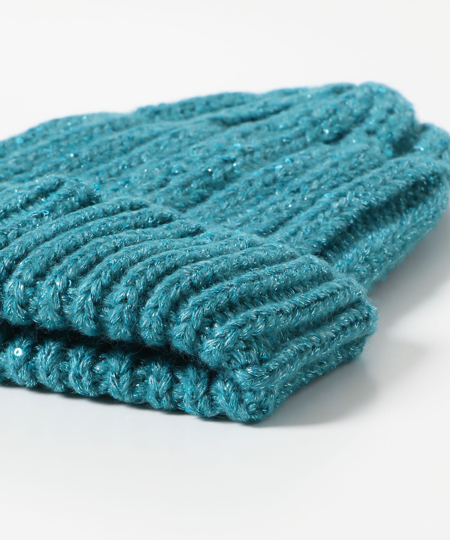 SENSE OF PLACE by URBAN RESEARCH「スパンコールニットキャップ」|ニット帽|