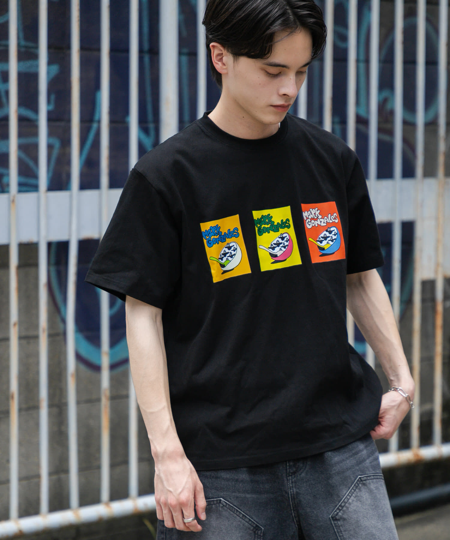 SENSE OF PLACE by URBAN RESEARCH「『別注』Mark Gonzales&times;SENSE OF PLACE　S/S T-SHIRTS B」|Tシャツ・カットソー|