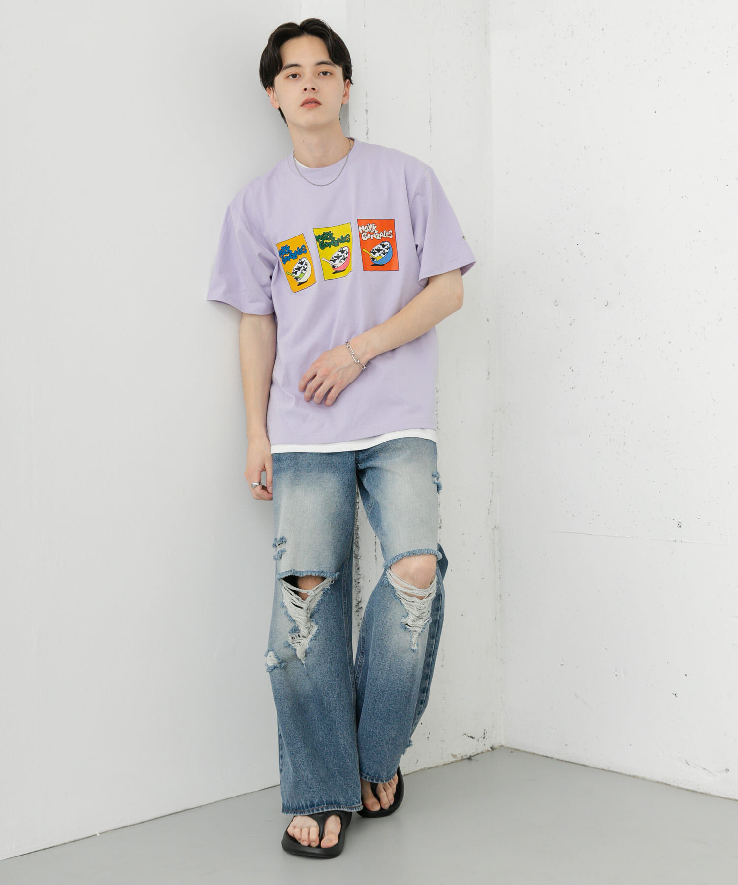 SENSE OF PLACE by URBAN RESEARCH「『別注』Mark Gonzales&times;SENSE OF PLACE　S/S T-SHIRTS B」|Tシャツ・カットソー|