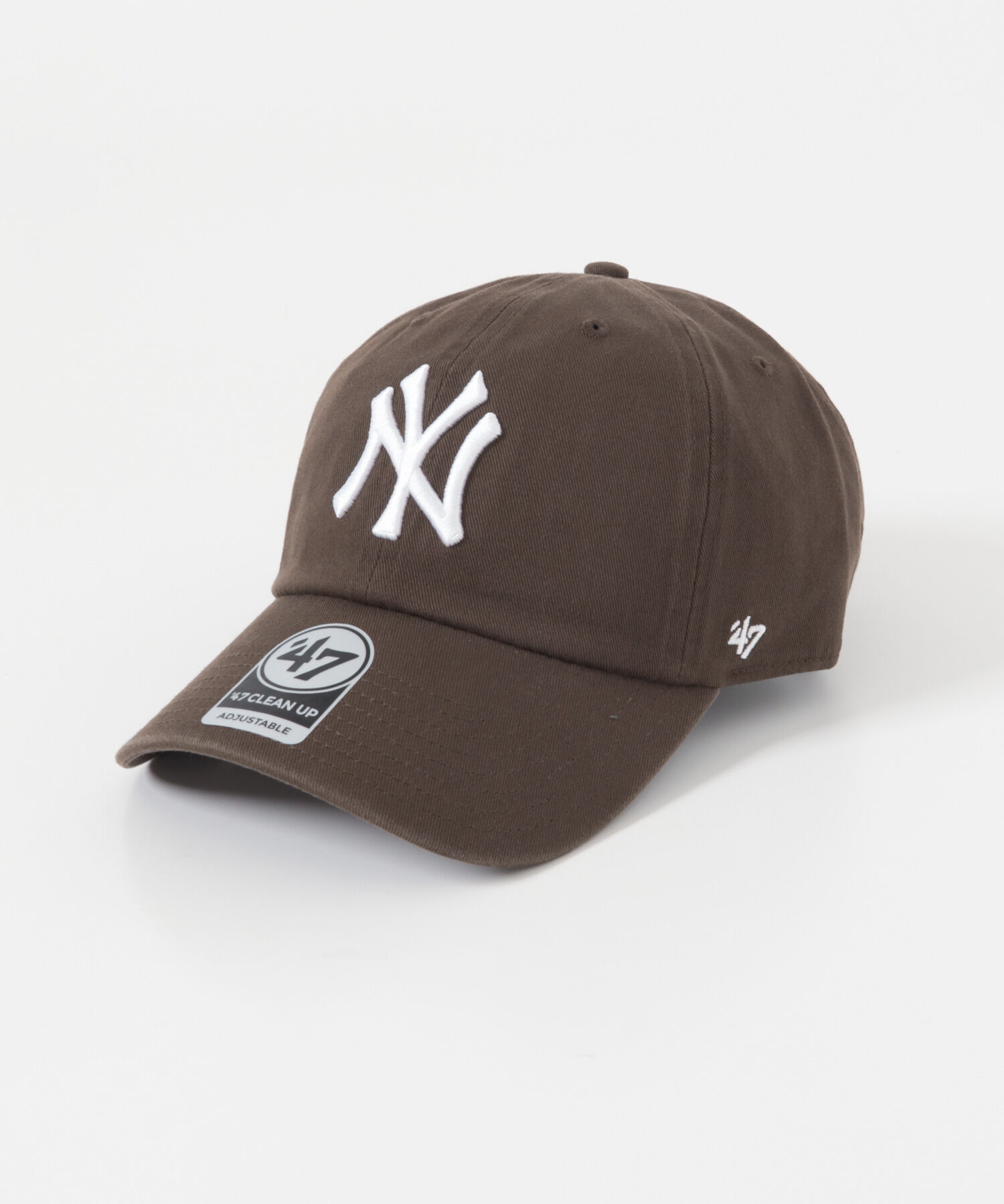 SENSE OF PLACE by URBAN RESEARCH「『WEB/一部店舗限定』FORTY SEVEN　47 CLEAN UP YANKEES」|キャップ・キャスケット|ブラウン