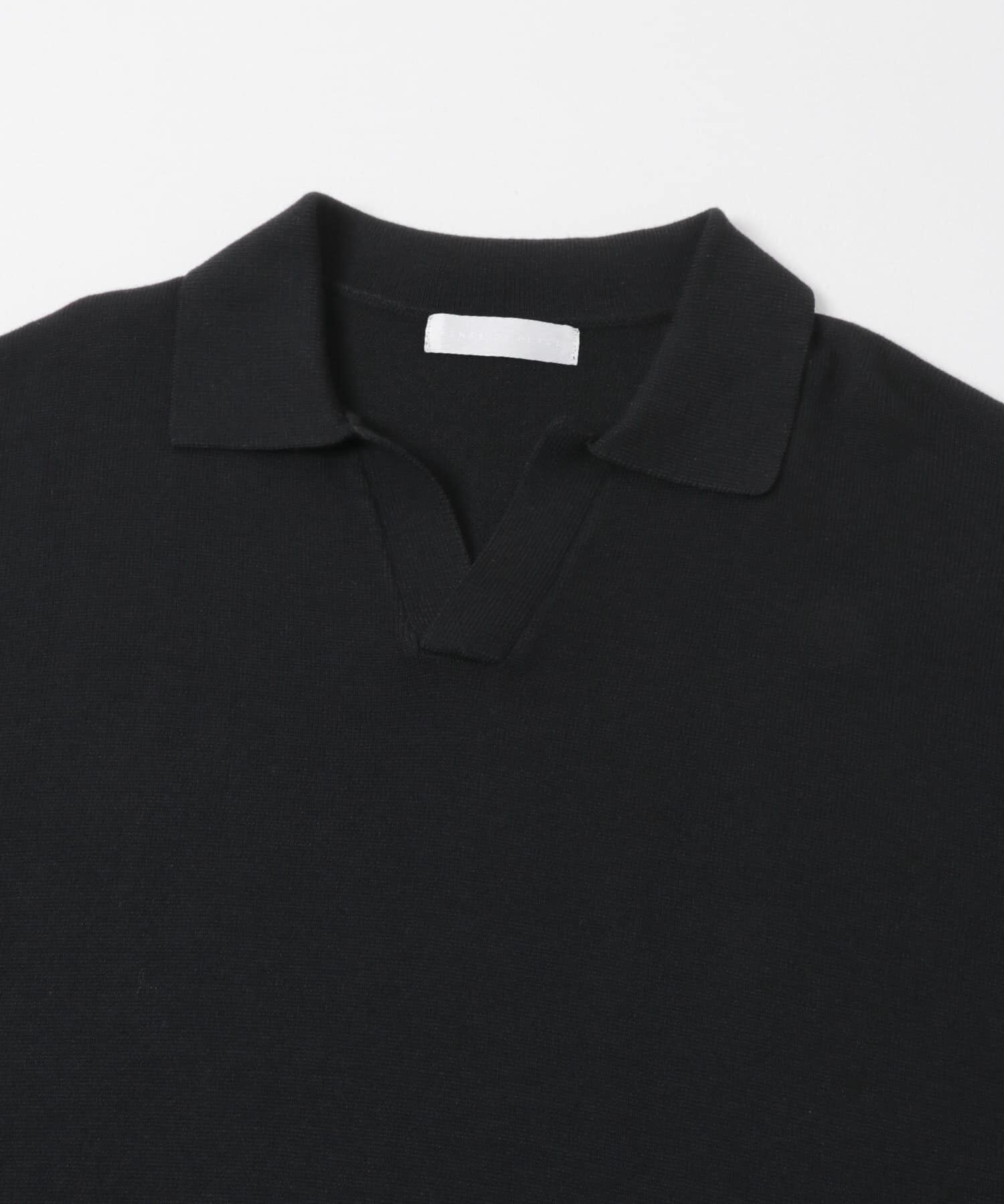 SENSE OF PLACE by URBAN RESEARCH「『洗濯可』スキッパーロングスリーブニット」|ニット・セーター|