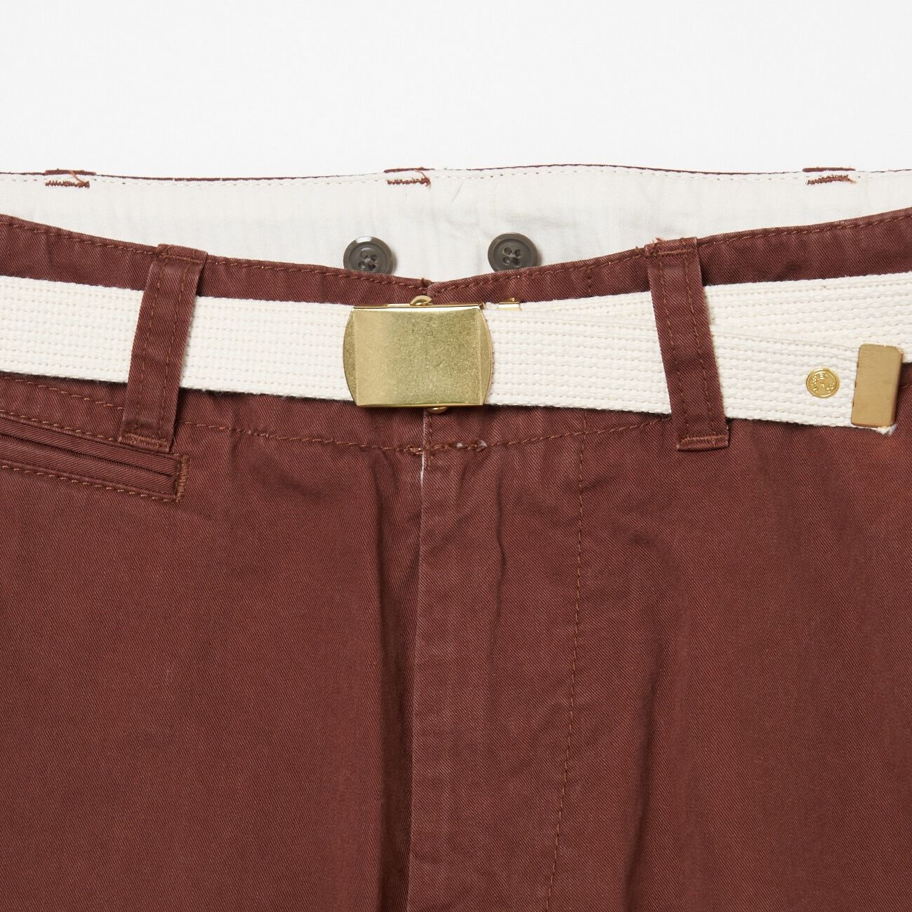  「MASTER&Co.         CHINO BELT PANTS」|チノ|