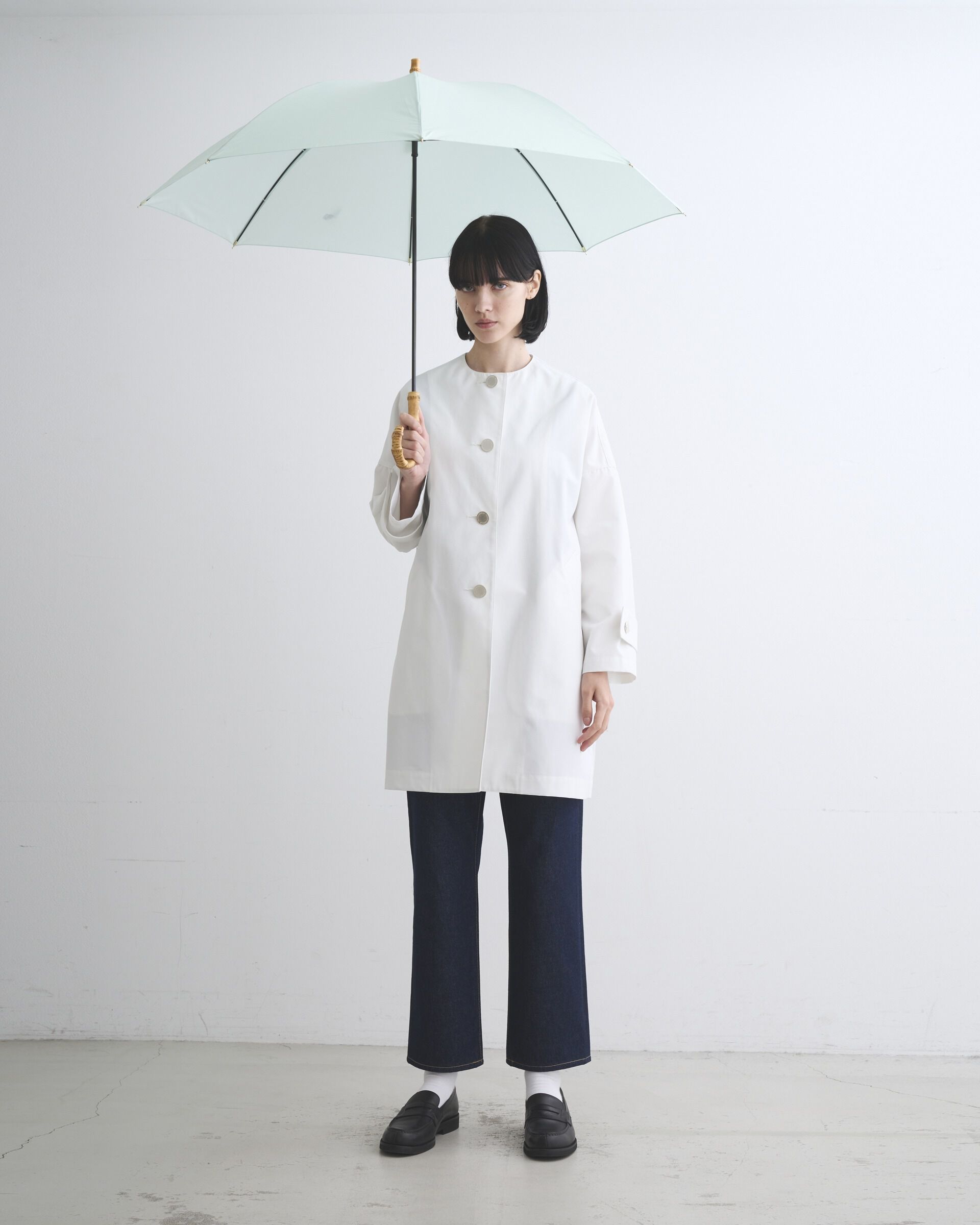 Traditional Weatherwear「【軽量】UMBRELLA BAMBOO LITE」|傘|