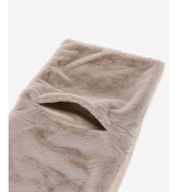 le.coeur blanc「TWEEDMILL フェイクファーポケツキストール」|ストール|