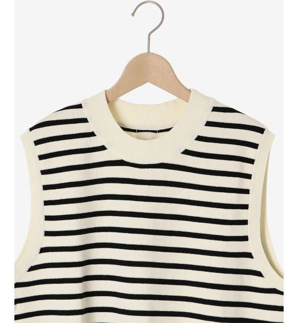  「ブラウスレイヤードニットベスト」|ベスト・ジレ|