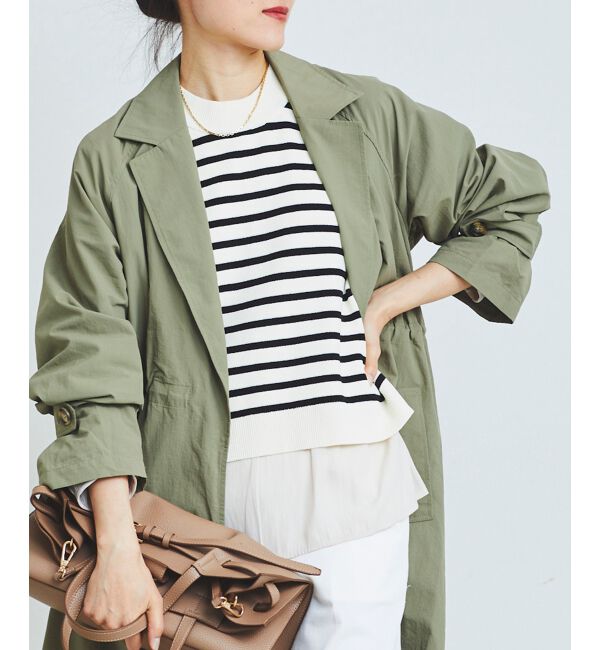  「ブラウスレイヤードニットベスト」|ベスト・ジレ|