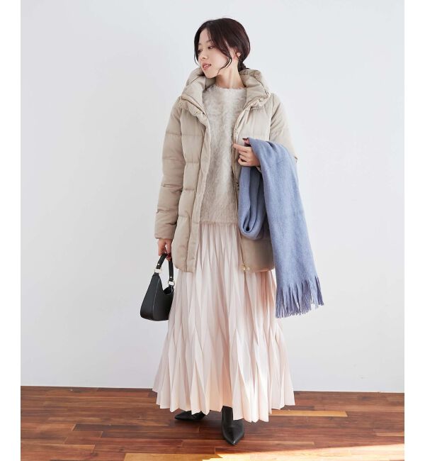 le.coeur blanc「シャギーカラーストール」|ストール|