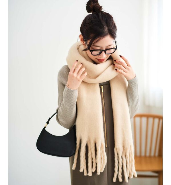 le.coeur blanc「Fluffyストール」|ストール|