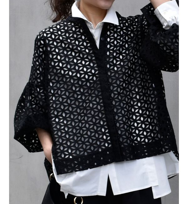 le.coeur blanc「《手洗い可能》TORRAZZO DONNA 別注レースブラウス」|シャツ・ブラウス|