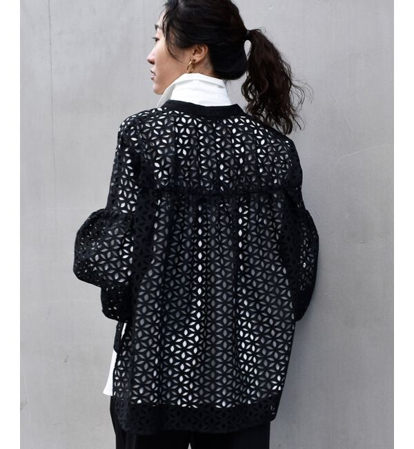 le.coeur blanc「《手洗い可能》TORRAZZO DONNA 別注レースブラウス」|シャツ・ブラウス|