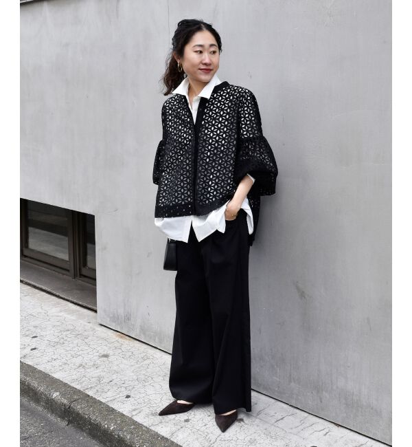 le.coeur blanc「《手洗い可能》TORRAZZO DONNA 別注レースブラウス」|シャツ・ブラウス|