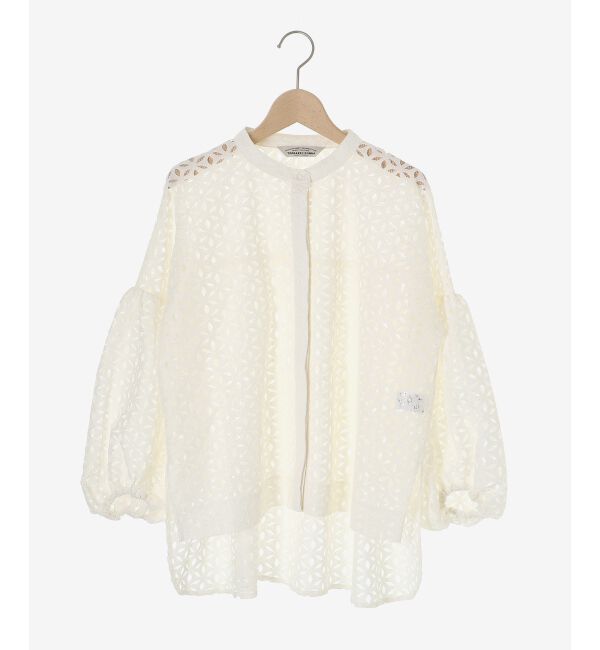 le.coeur blanc「《手洗い可能》TORRAZZO DONNA 別注レースブラウス」|シャツ・ブラウス|
