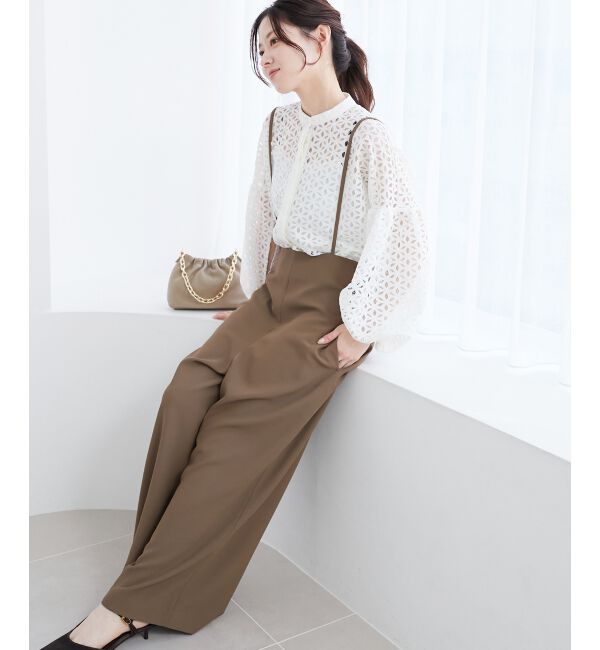 le.coeur blanc「《手洗い可能》TORRAZZO DONNA 別注レースブラウス」|シャツ・ブラウス|