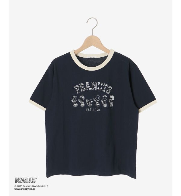  「【PEANUTS】リンガーTシャツ」|Tシャツ・カットソー|