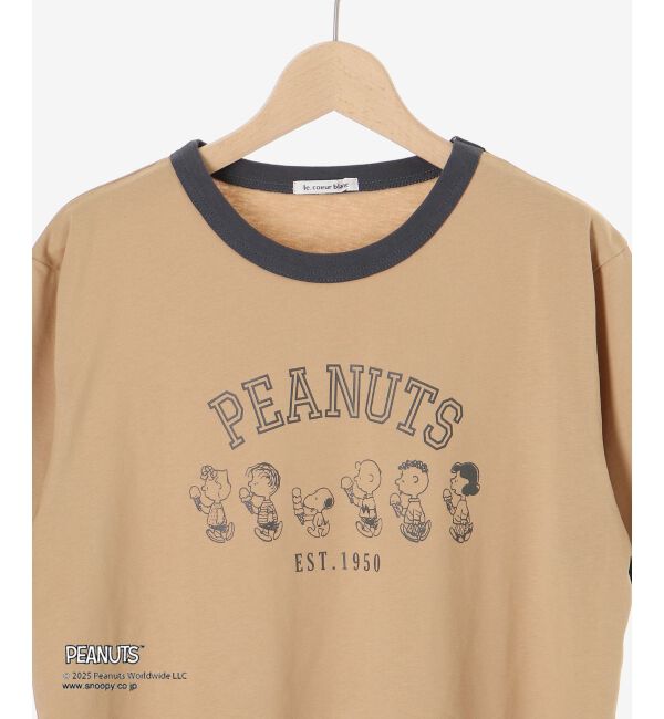  「【PEANUTS】リンガーTシャツ」|Tシャツ・カットソー|